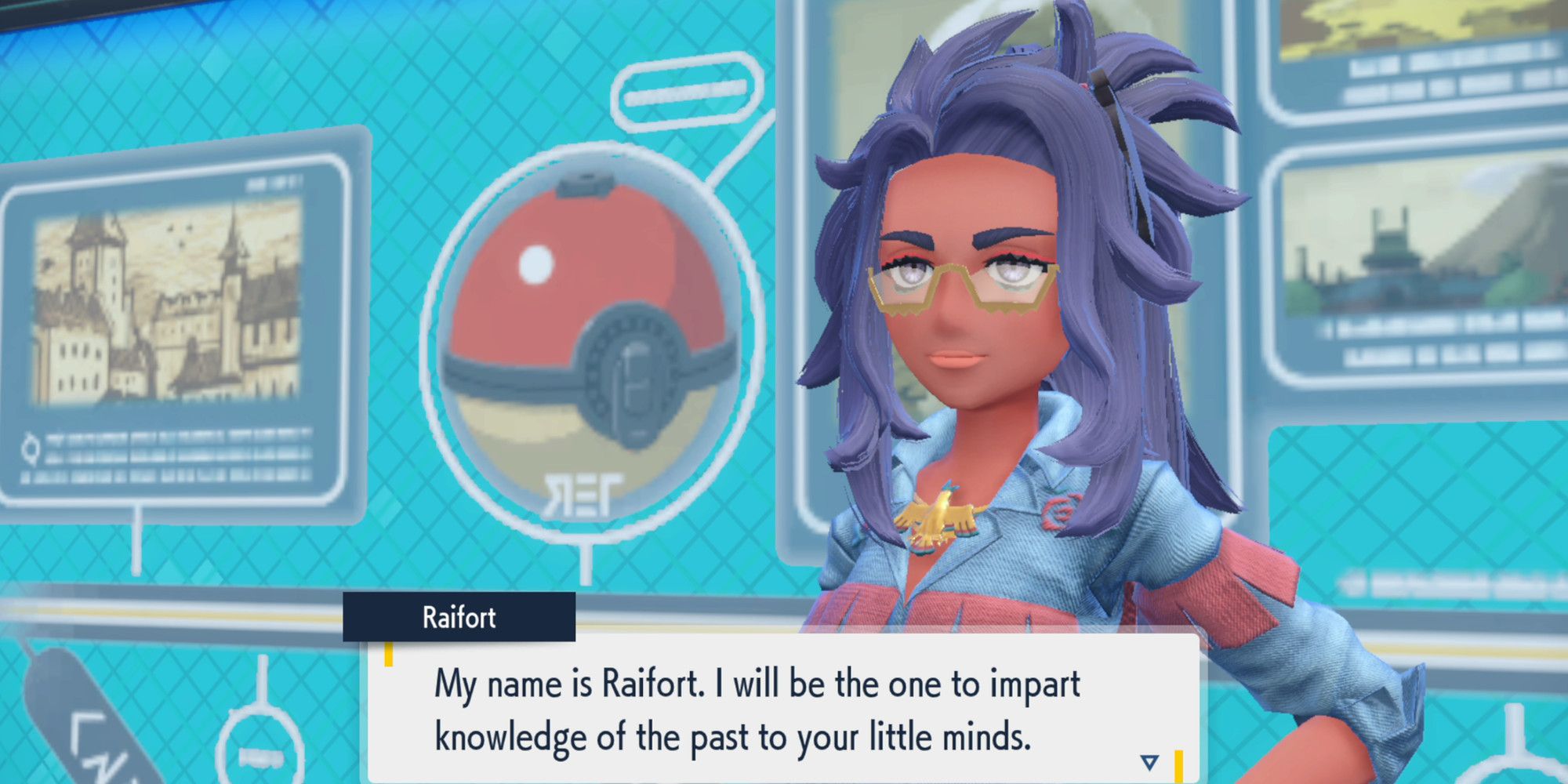 Ms Raifort in Pokemon Scarlet and Violet