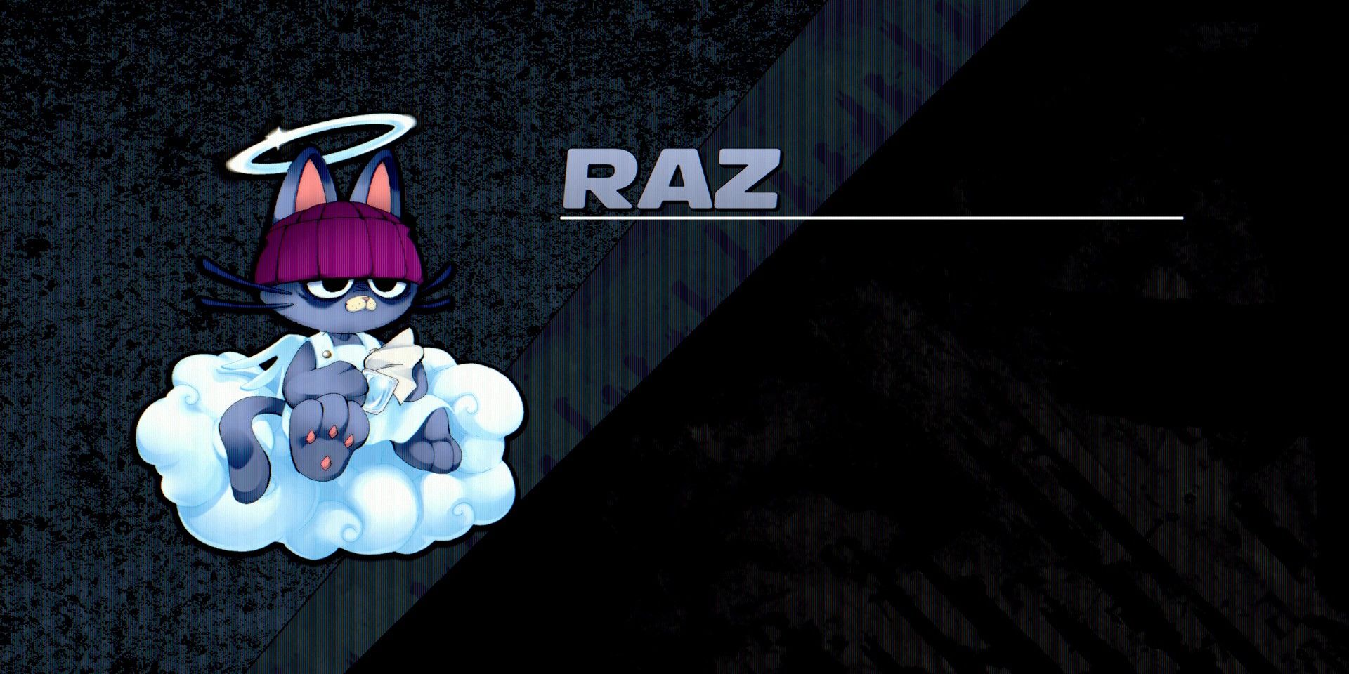 Neon White screenshot of Raz