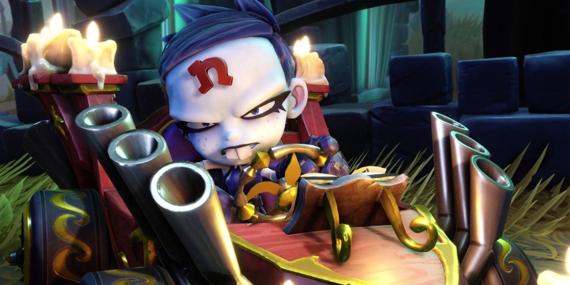 Nina Cortex in Crash Team Racing: Nitro Fueled