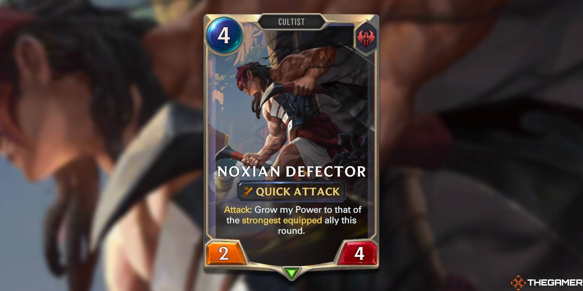 Noxian Defector Legends of Runeterra Darkin