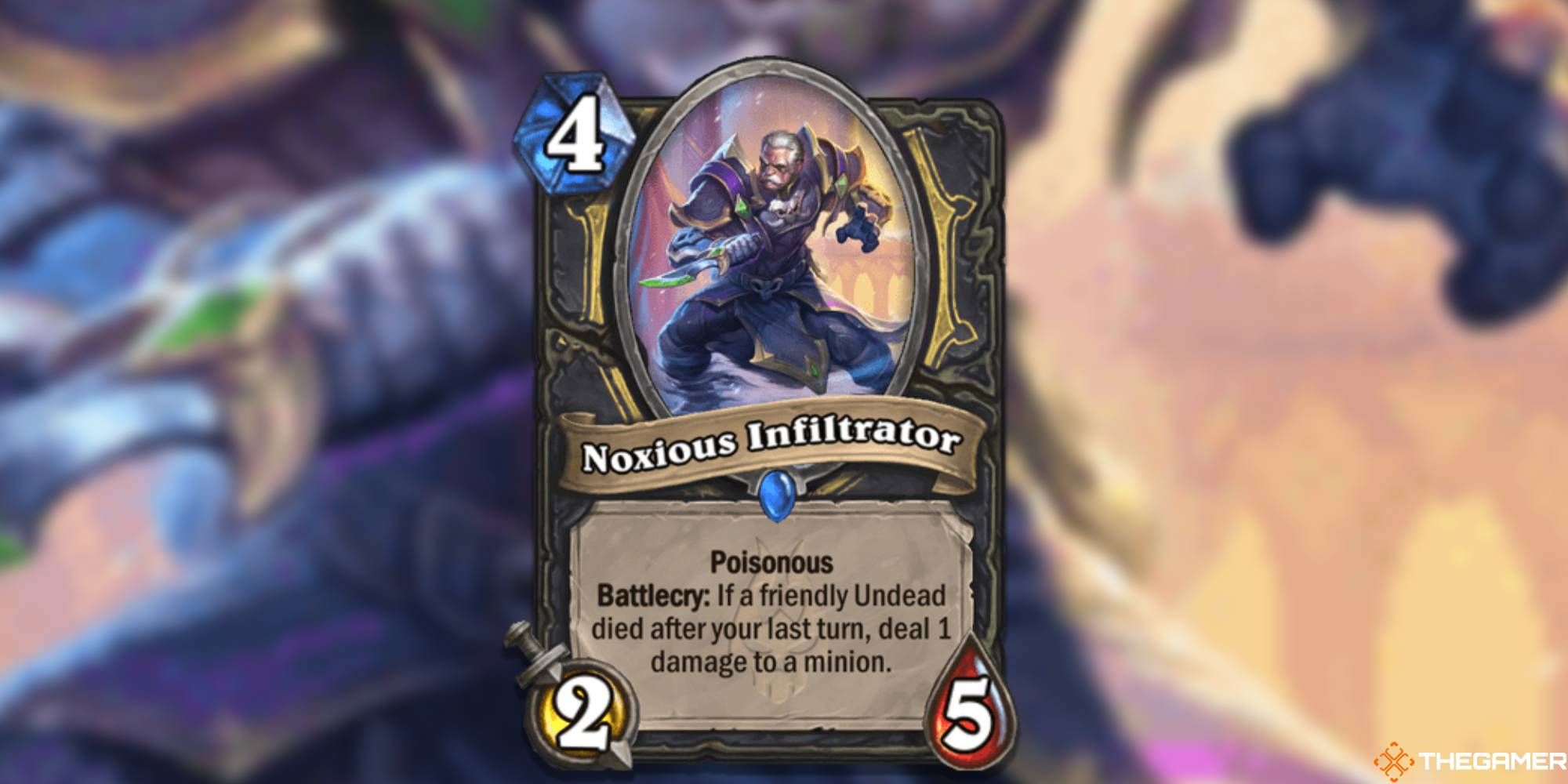 Noxious Infiltrator Hearthstone March of the Lich King