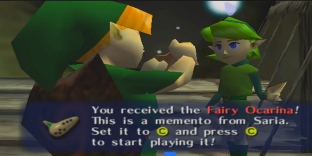 Fairy Ocarina In The Legend Of Zelda: Ocarina Of Time