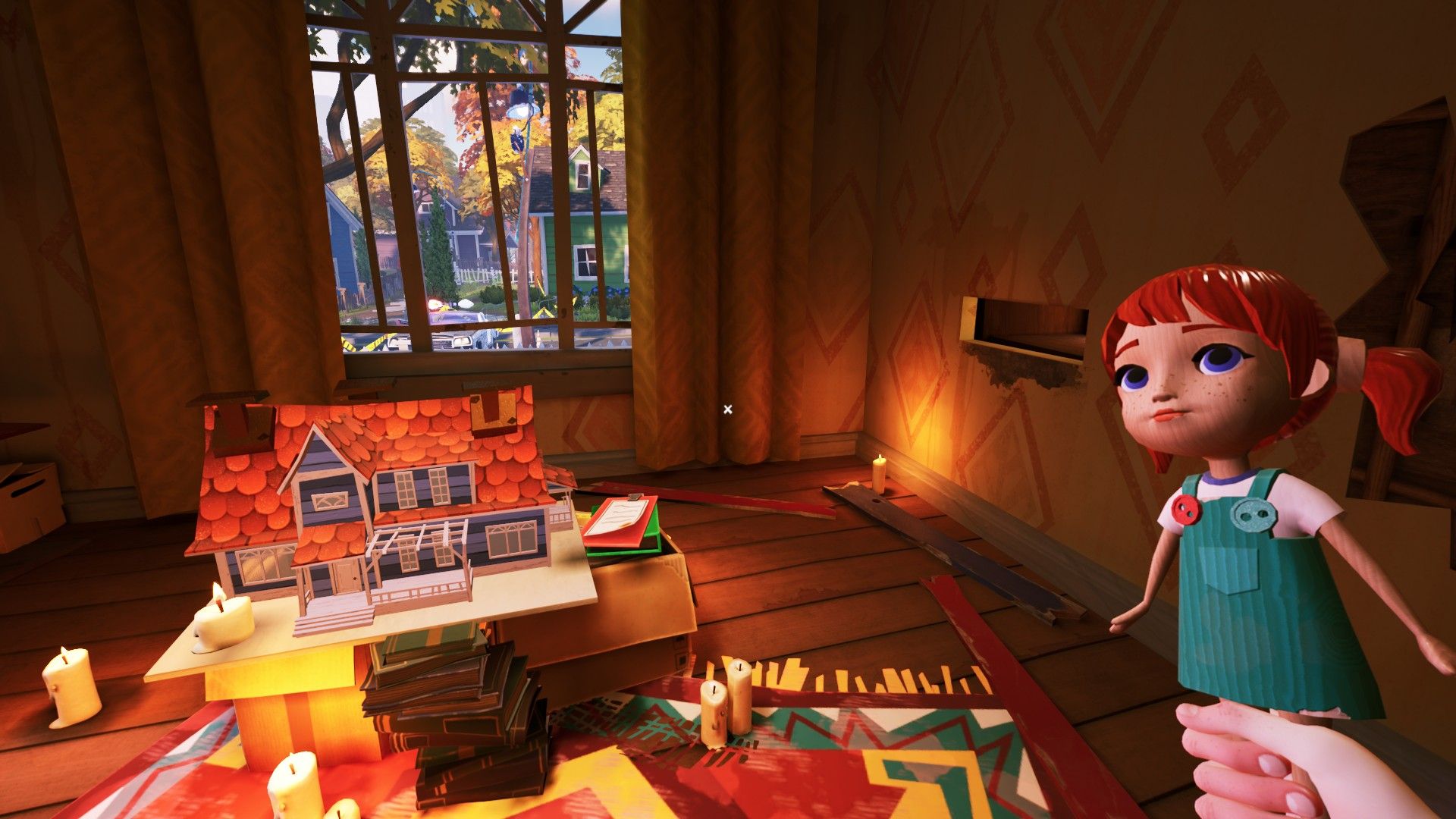 One of the dolls needed to complete the dollhouse puzzle in Hello Neighbor 2