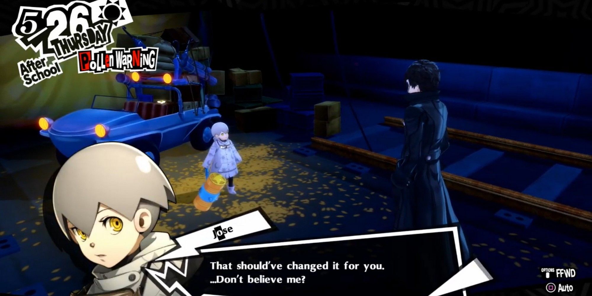 Persona 5 Royal: Guide To Using Jose's Flowers And Stamps