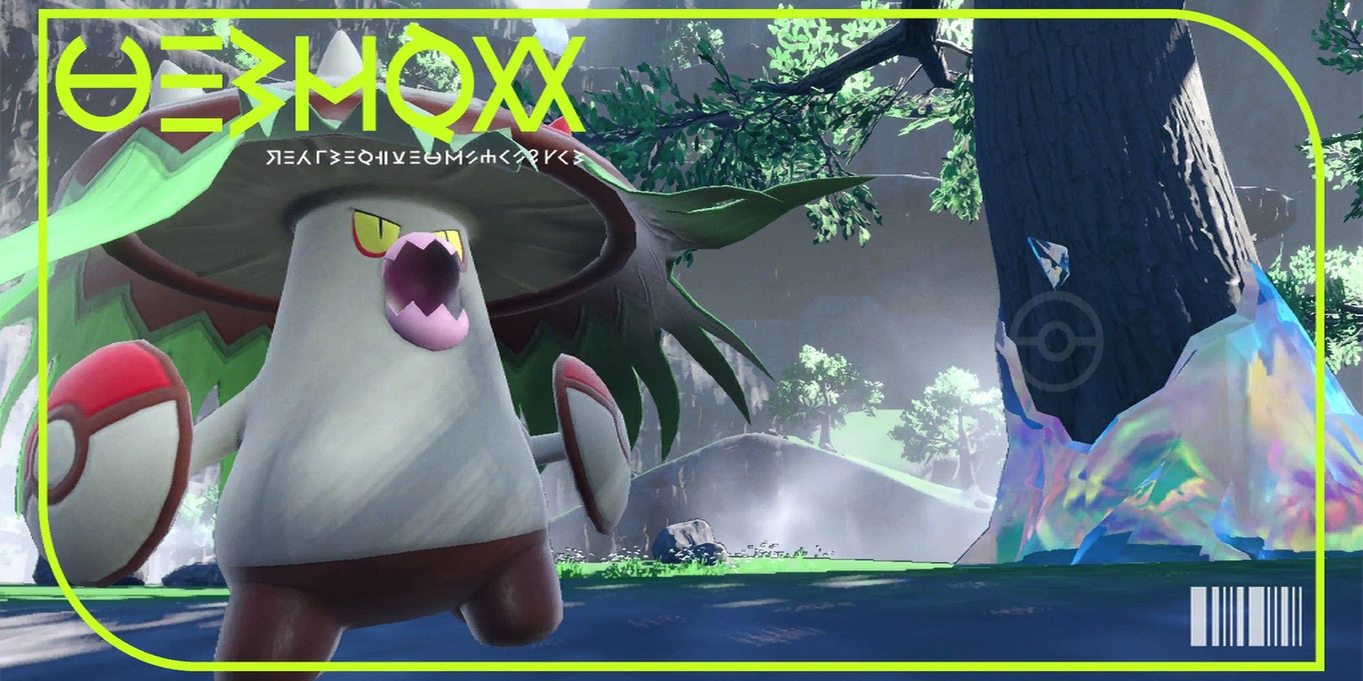 Pokemon Scarlet screenshot of Brute Bonnet's Pokedex entry