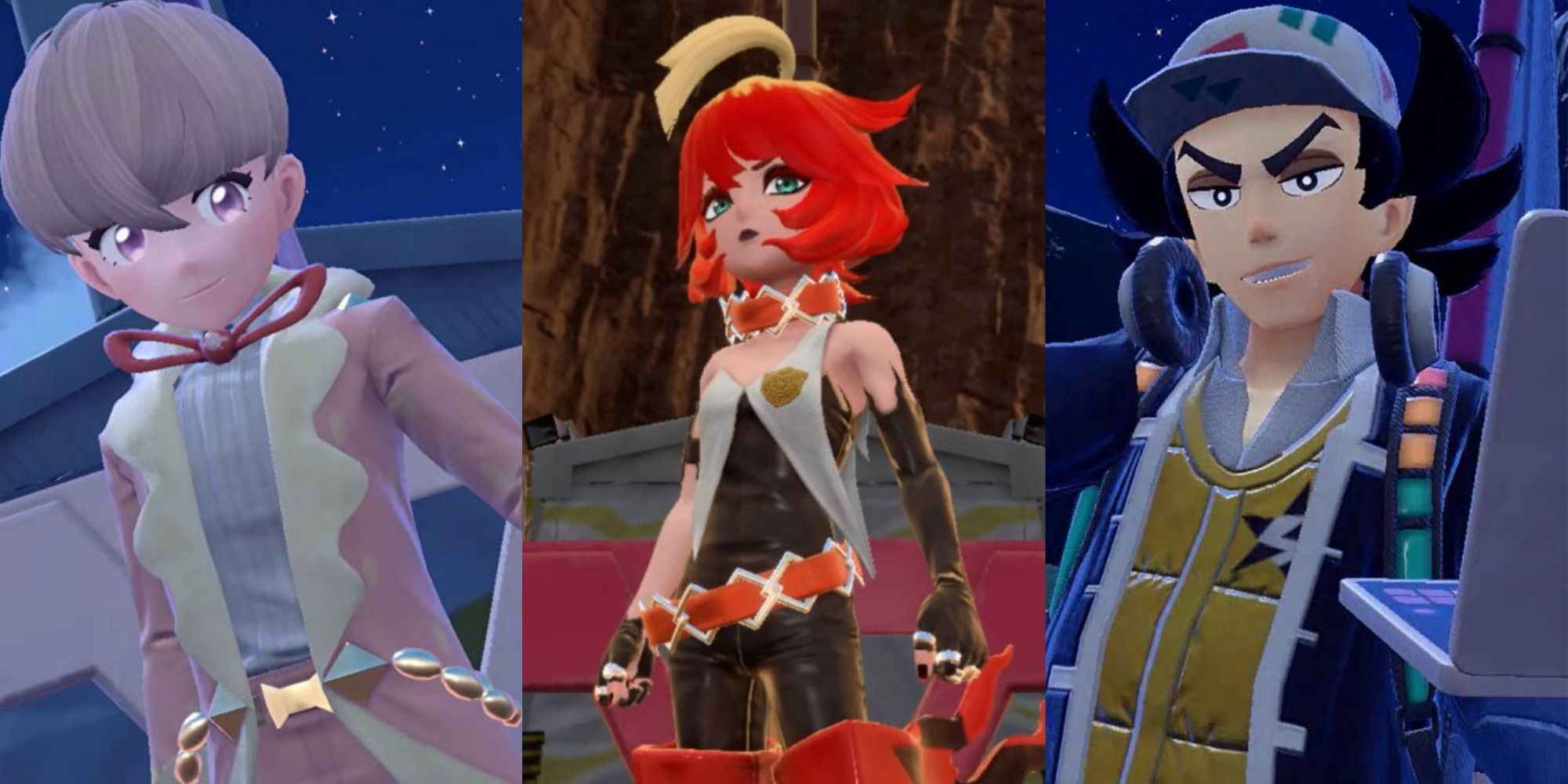 Pokemon Scarlet & Violet Every Team Star Boss: Ortega, Mela, and Giacomo