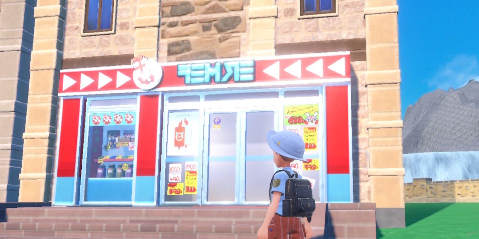 Pokemon Scarlet & Violet Small Details: The main character visits the Delibird store.