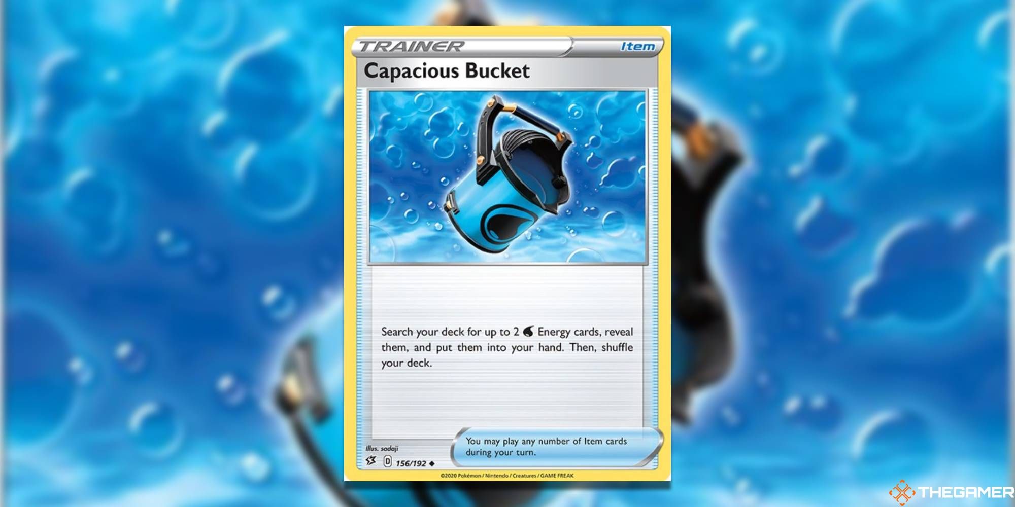 Pokemon TCG Capacious Bucket