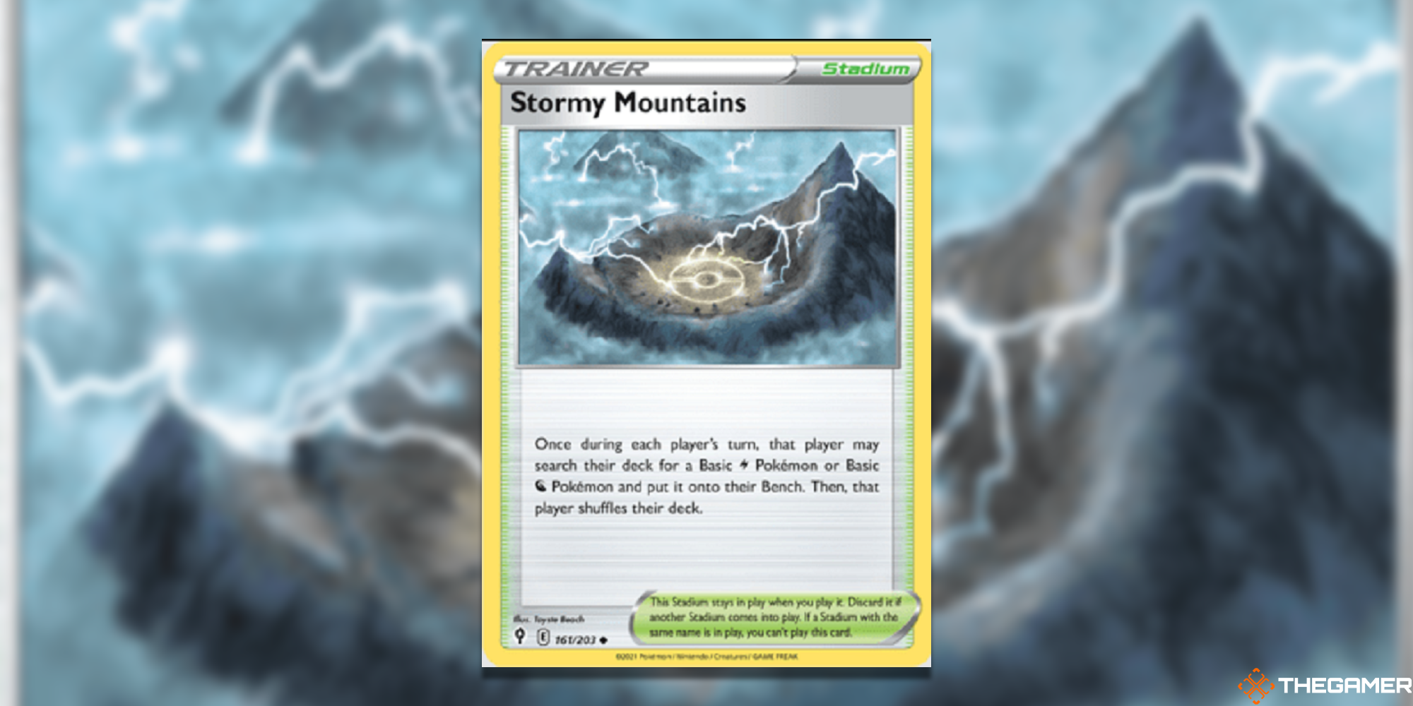 Pokemon TCG Stormy Mountains