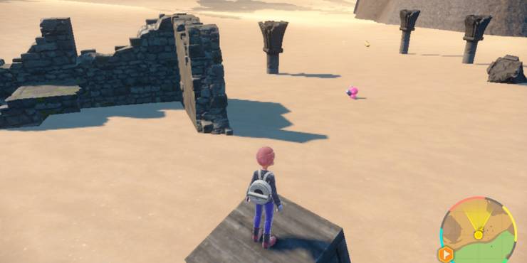 pokemon violet scarlet asado desert ruins
