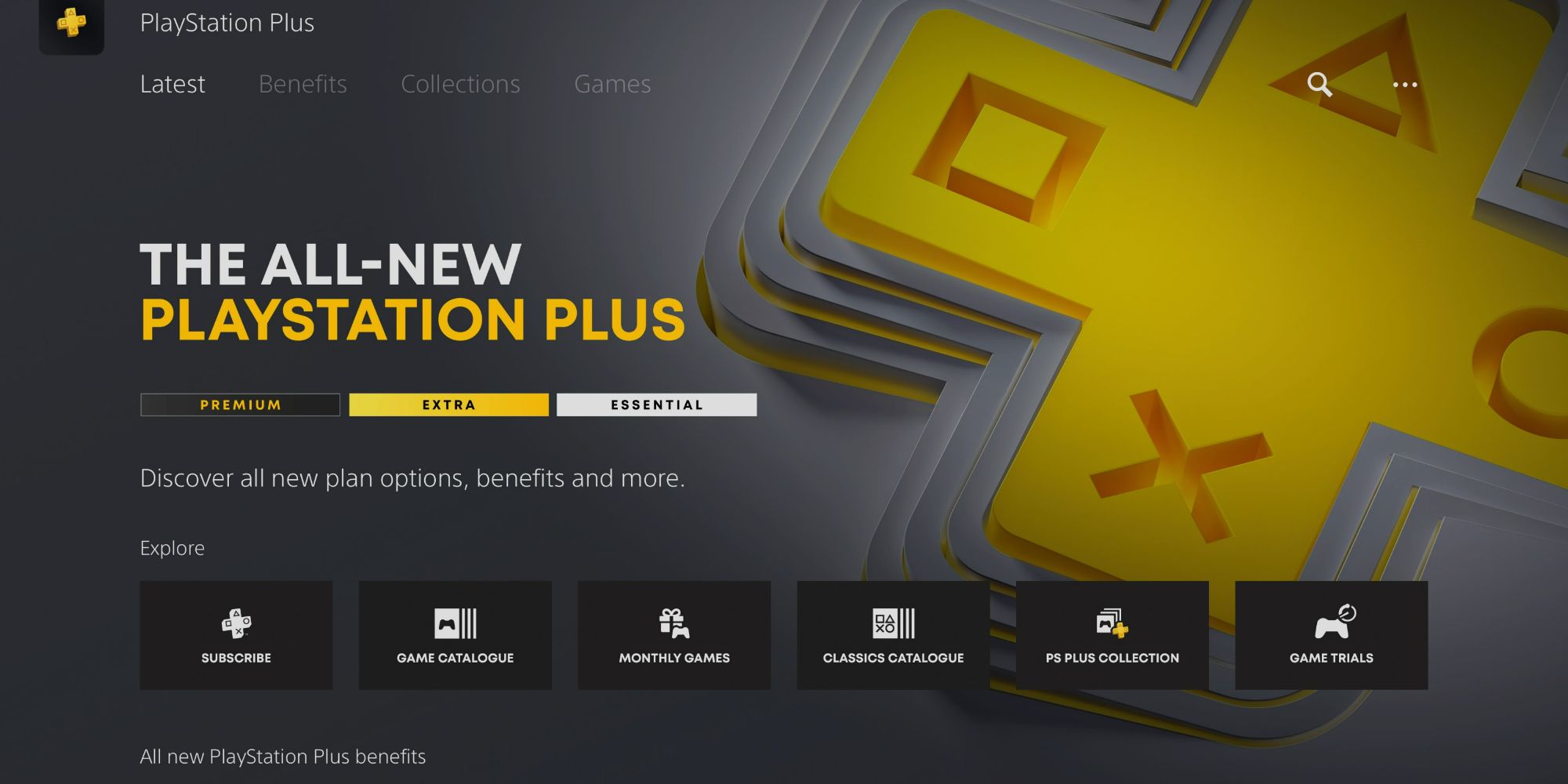 PS5 Guide PS Plus Subscription