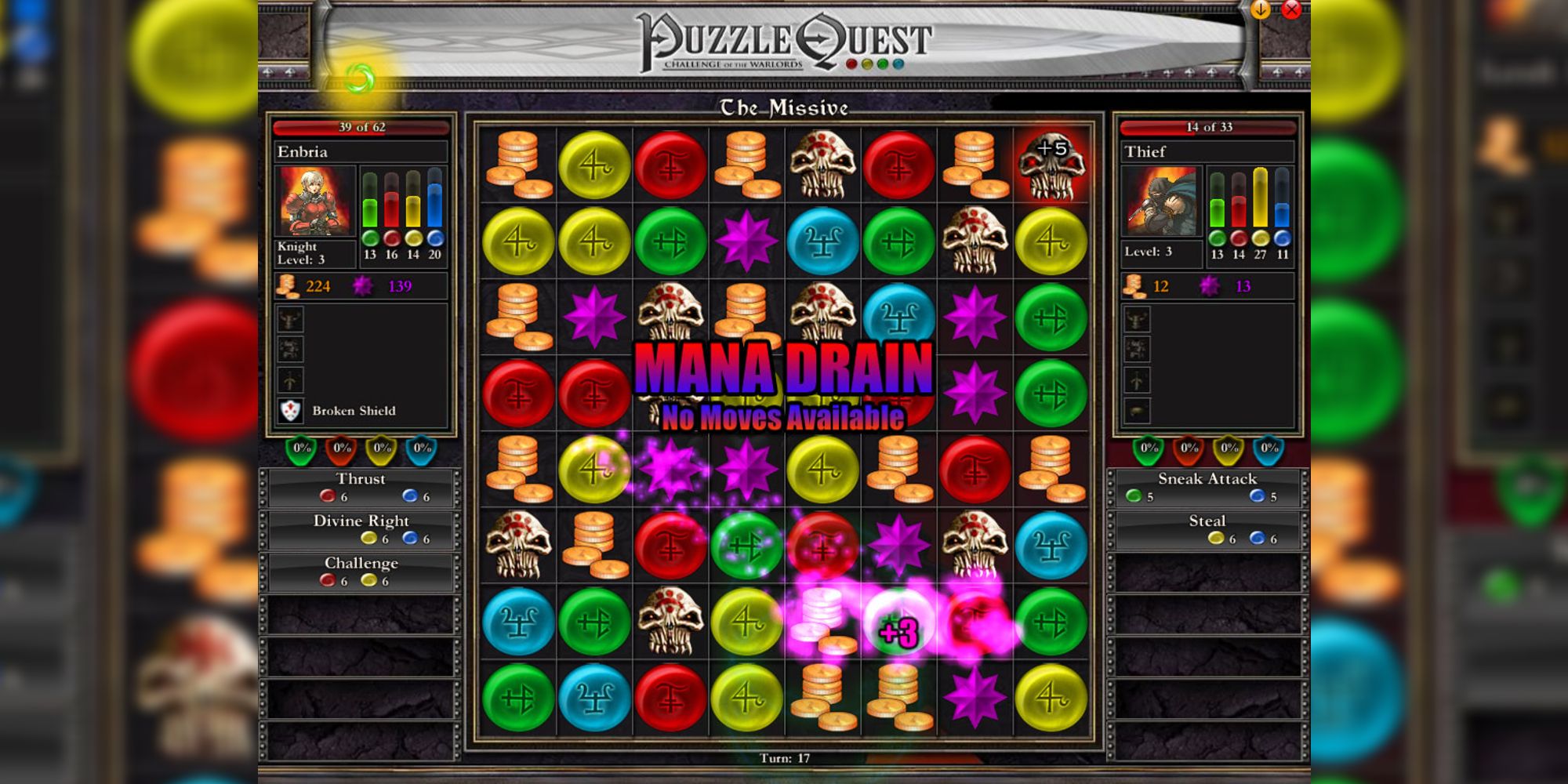 puzzle quest gameplay