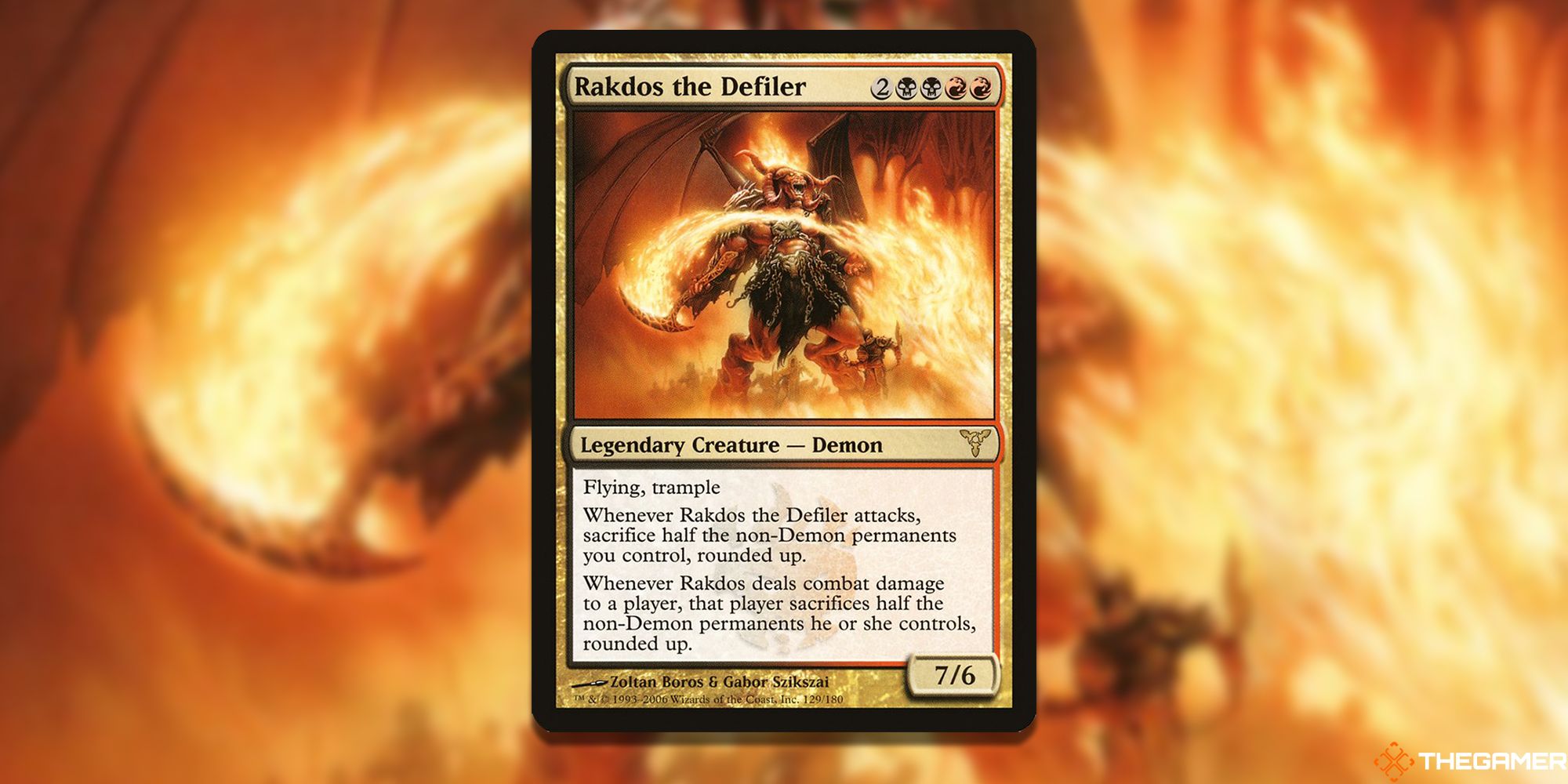 Rakdos the Defiler Magic: The Gathering