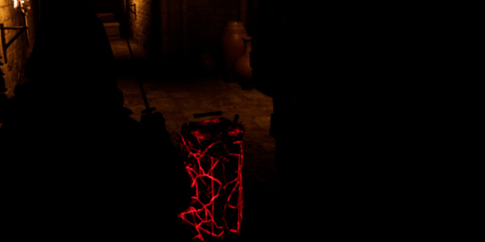 Red Headstone Dark And Darker