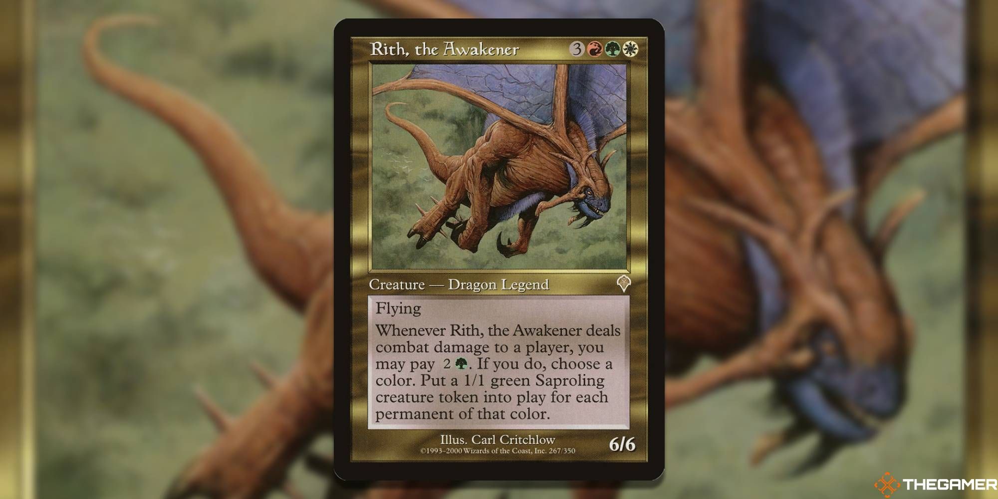 Rith, the Awakener by Carl Critchlow - MTG Commanders DMR