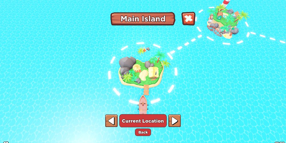 main island map