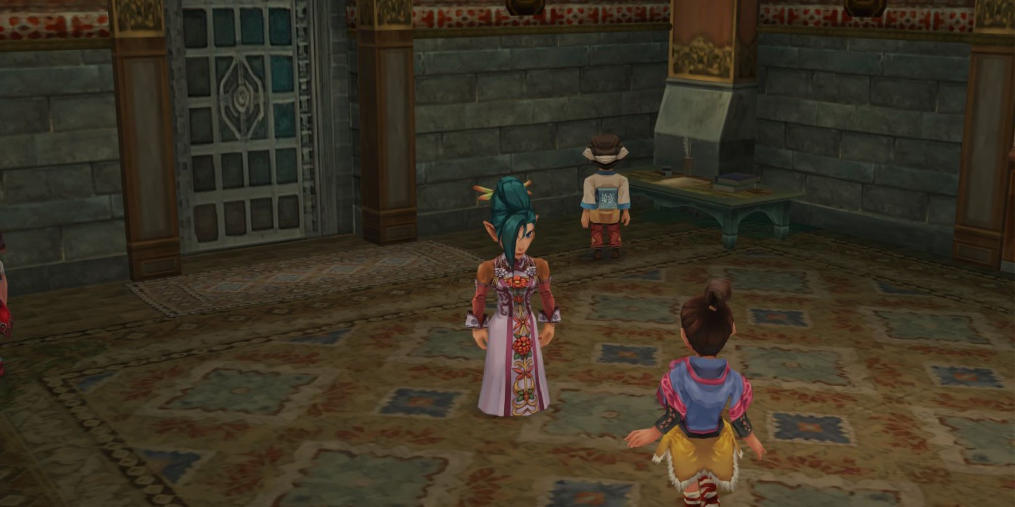 Romancing SaGa Minstrel Song Farah in the Temple Secret Room