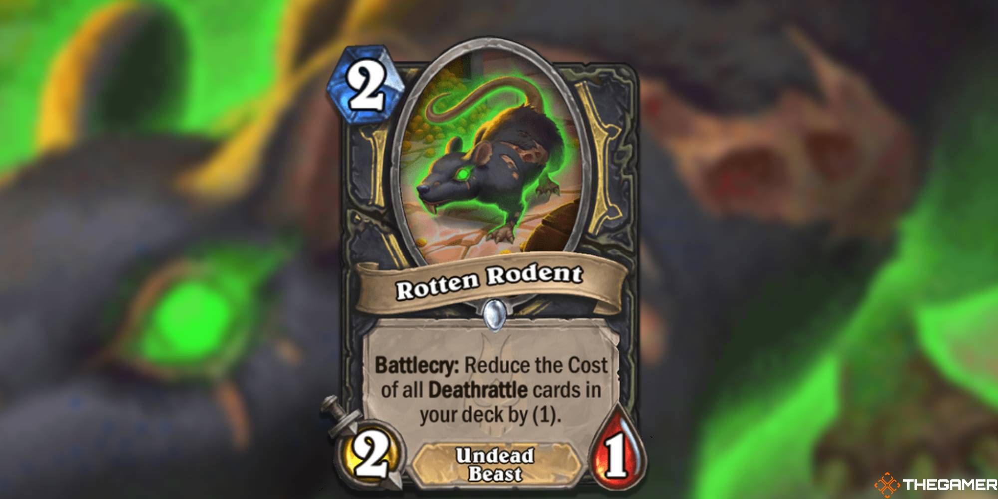 Rotten Rodent Hearthstone March of the Lich King