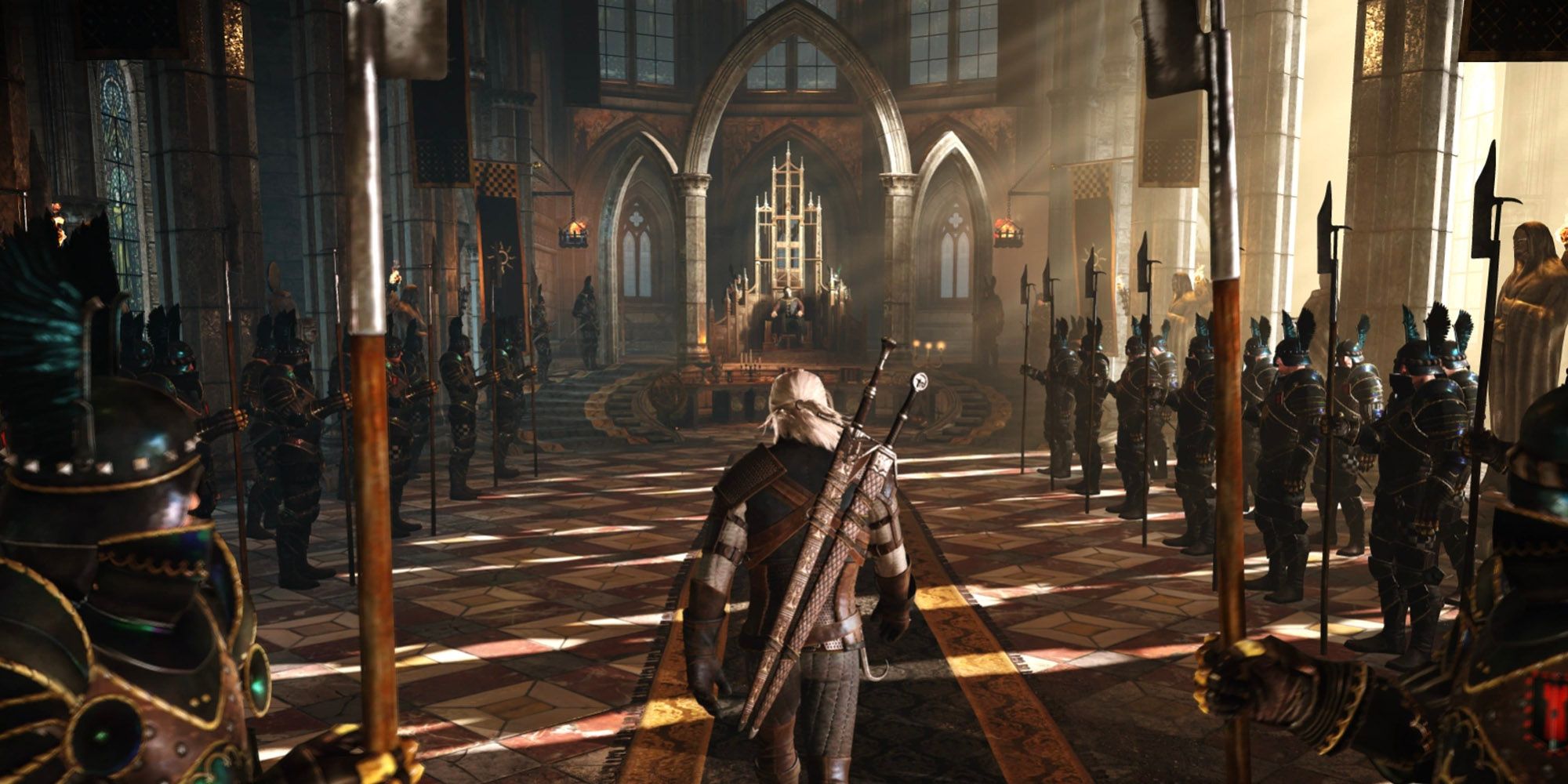 royal palace of vizima in the witcher 3