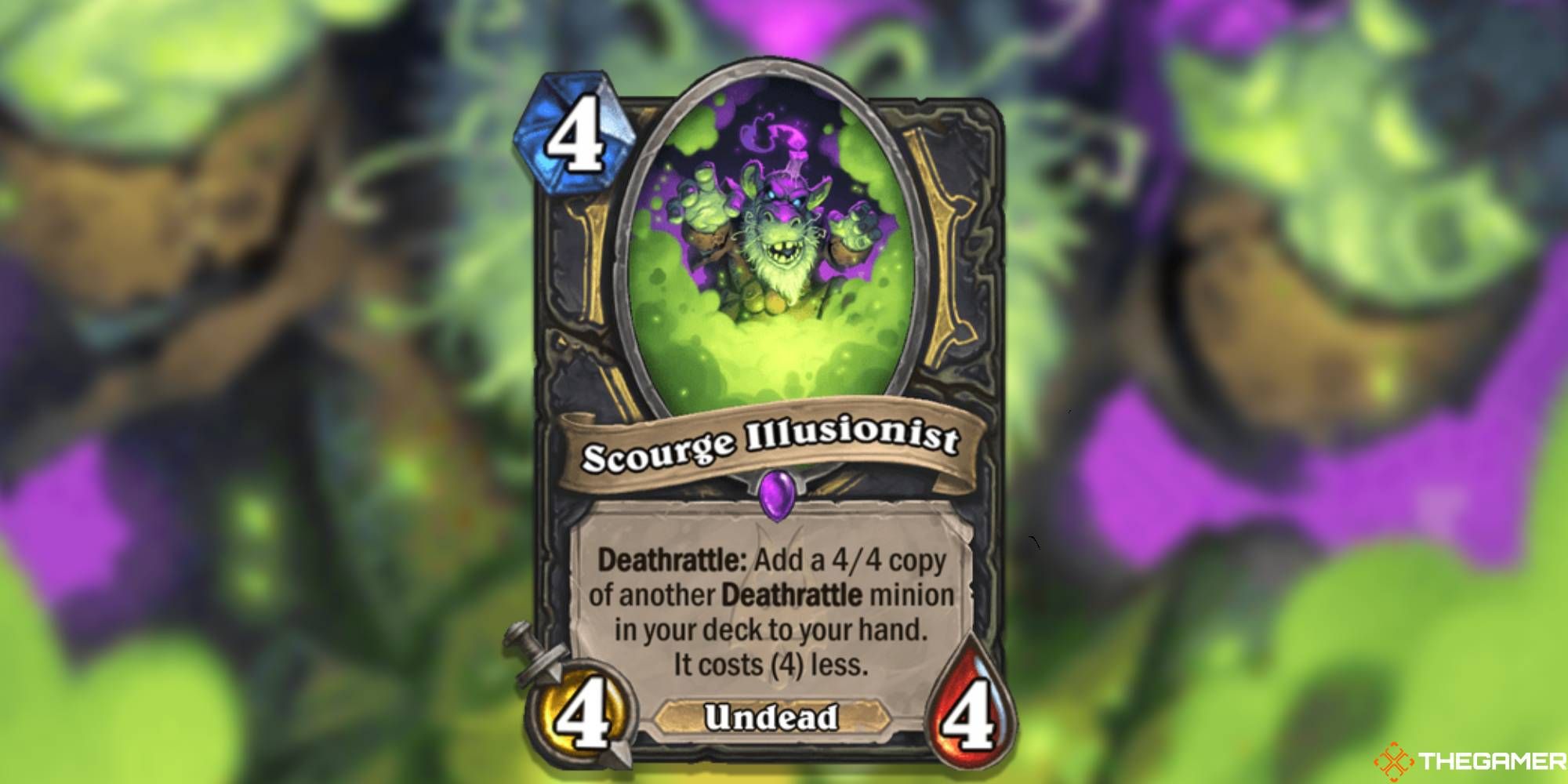 Scourge Illusionist Hearthstone March of the Lich King