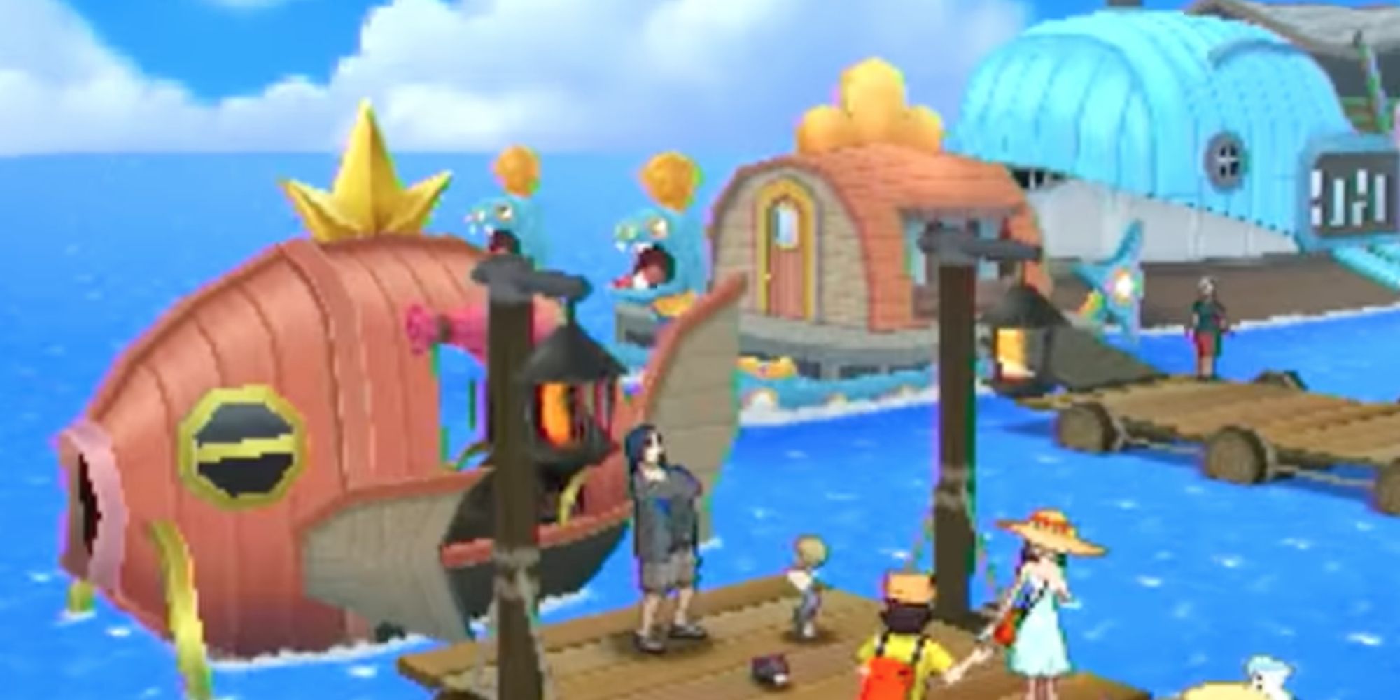 Seafolk Village From Pokemon Sun and Moon and Pokemon Ultra Sun and Ultra Moon