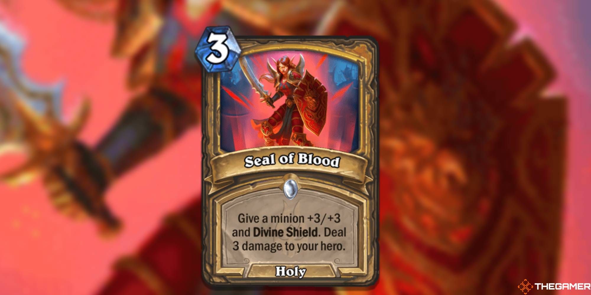 Seal of Blood Hearthstone March of the Lich King