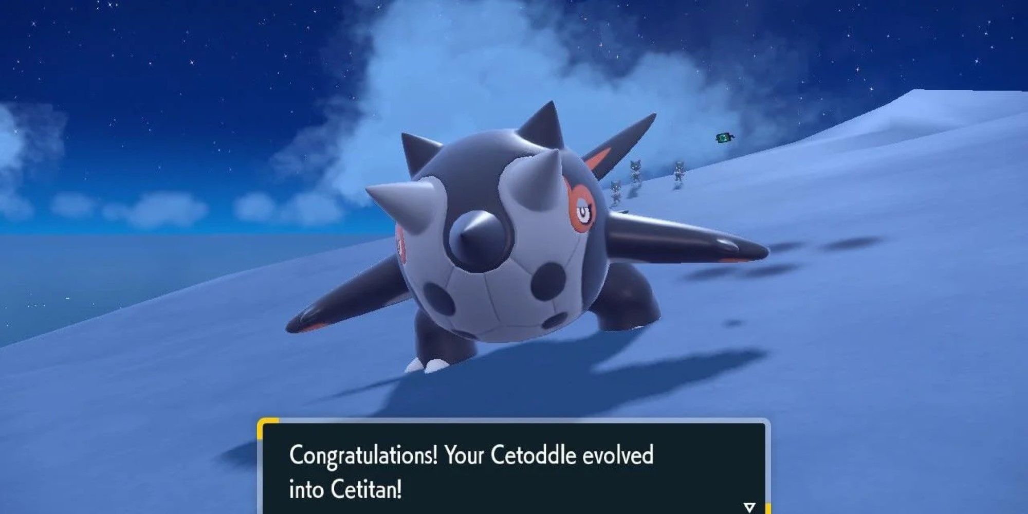 Shiny Cetitan in Pokemon Scarlet & Violet.