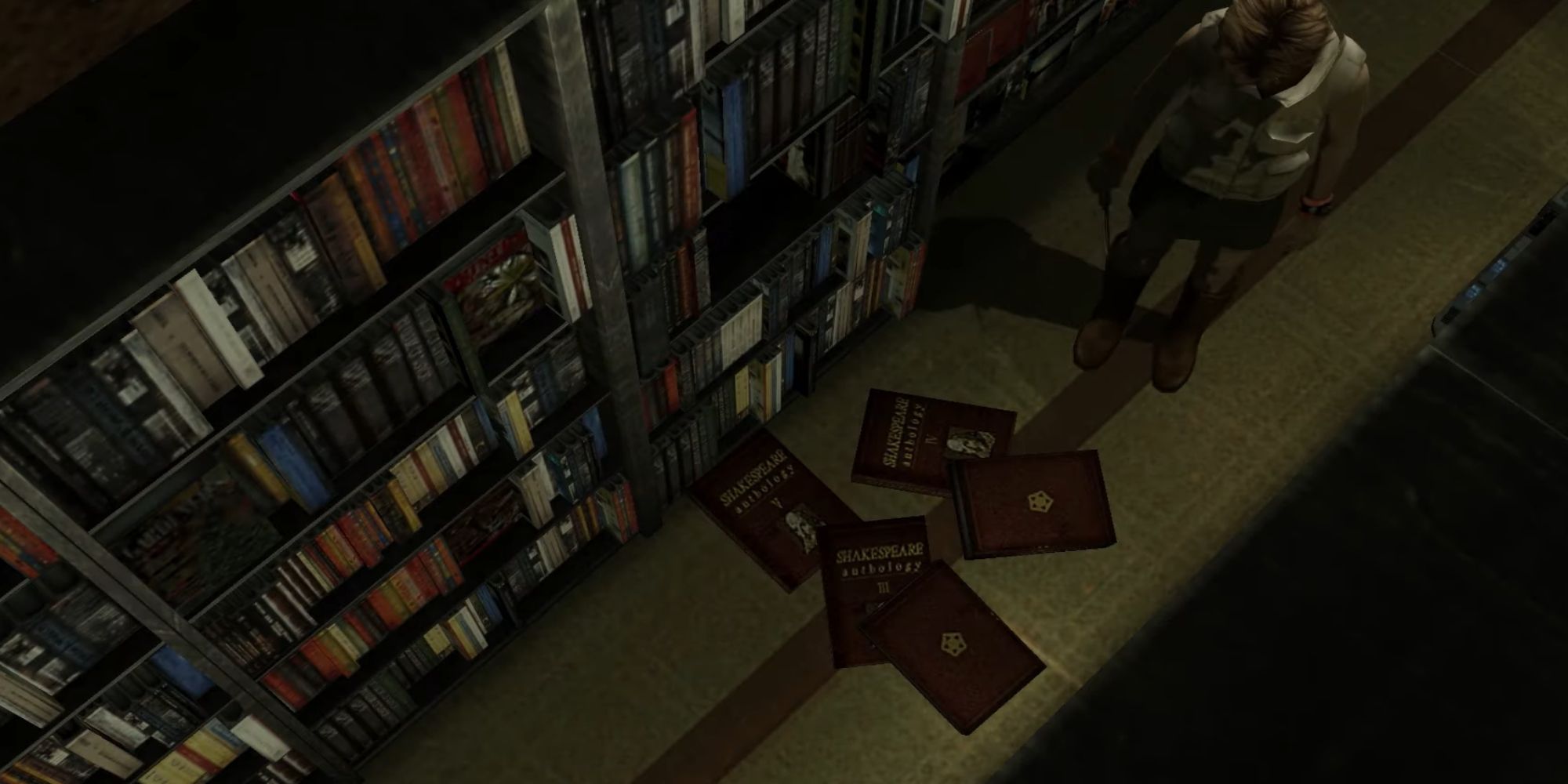 Silent Hill 3 Screenshot Of Shakespeare Books