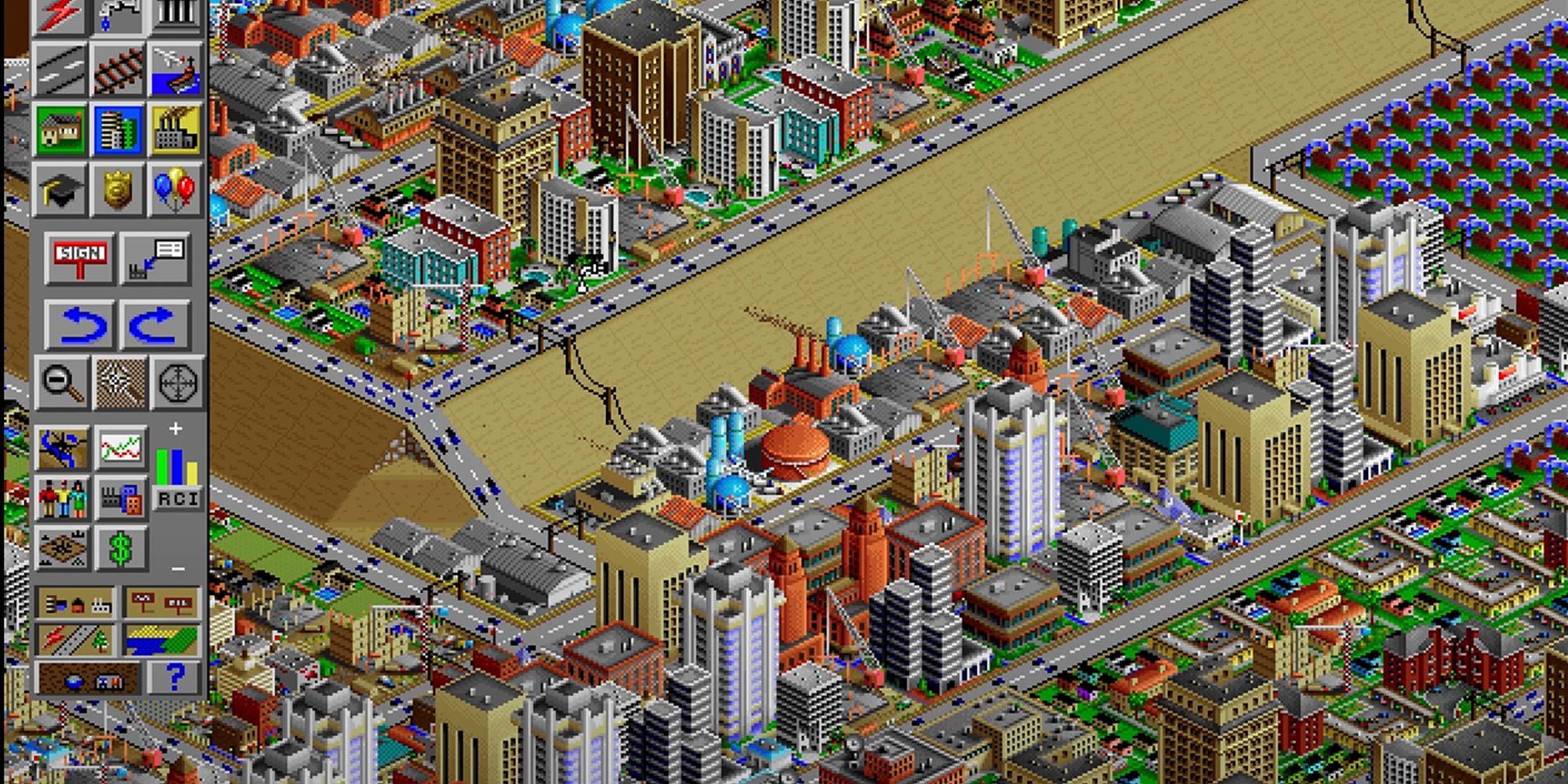 SimCity 2000 Gameplay