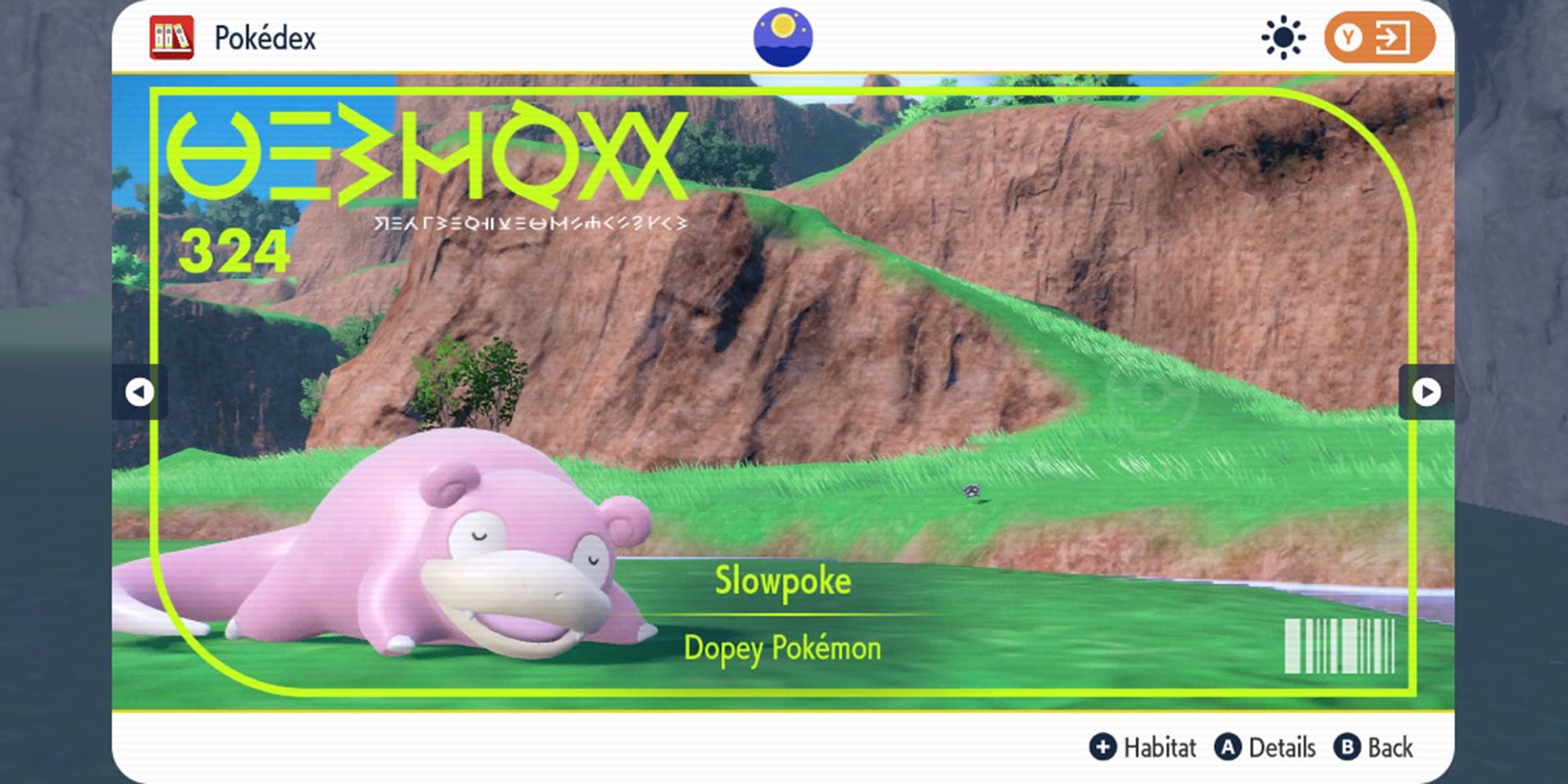 slowpoke pokedex entry