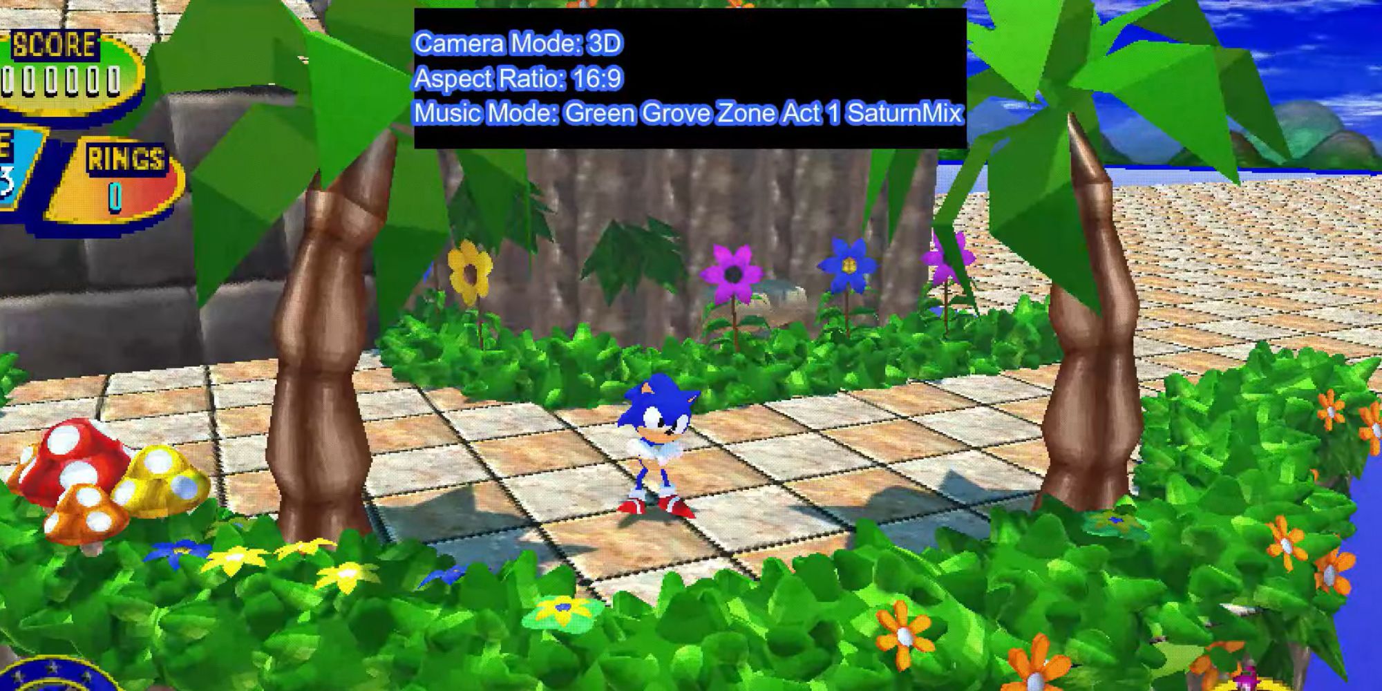 Sonic 3d Blast Remake - Free Addicting Game