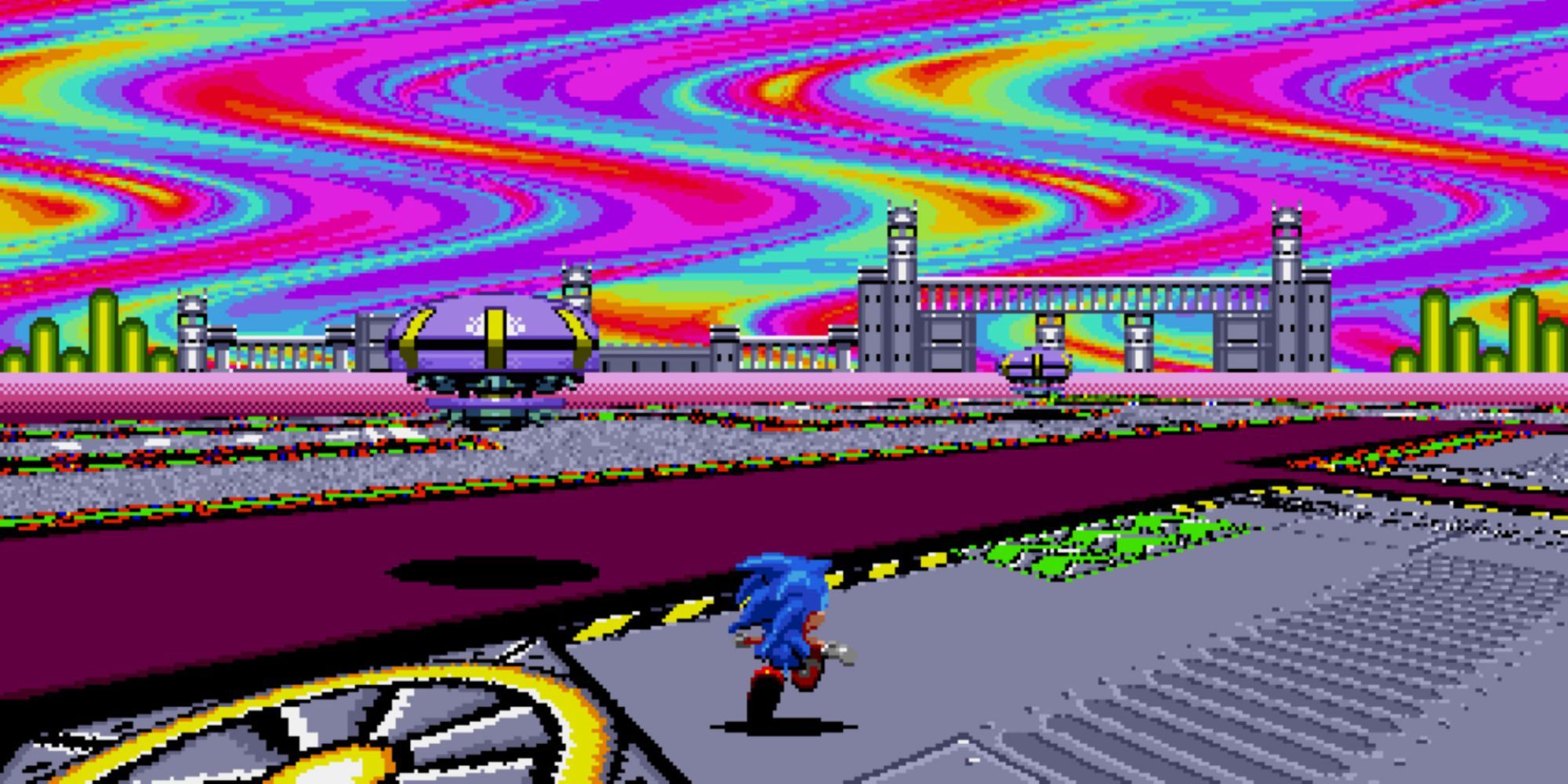 Sonic searches for UFOs in a Special Stage