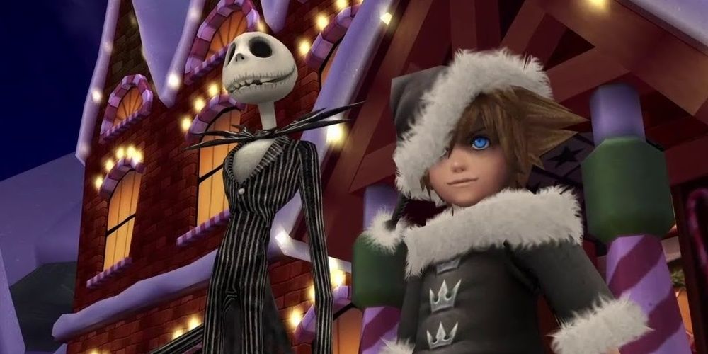 Sora And Jack Skellington KH2