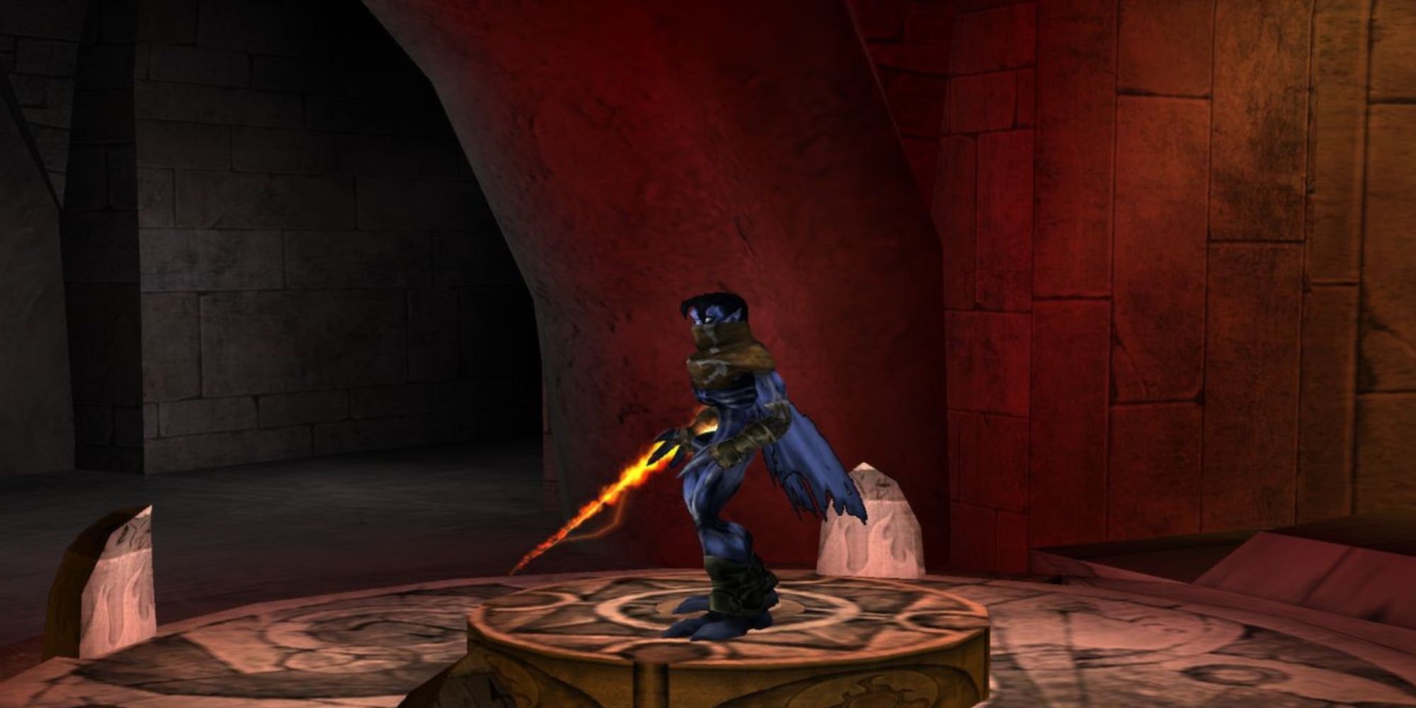Soul Reaver 2 screenshot of the main character