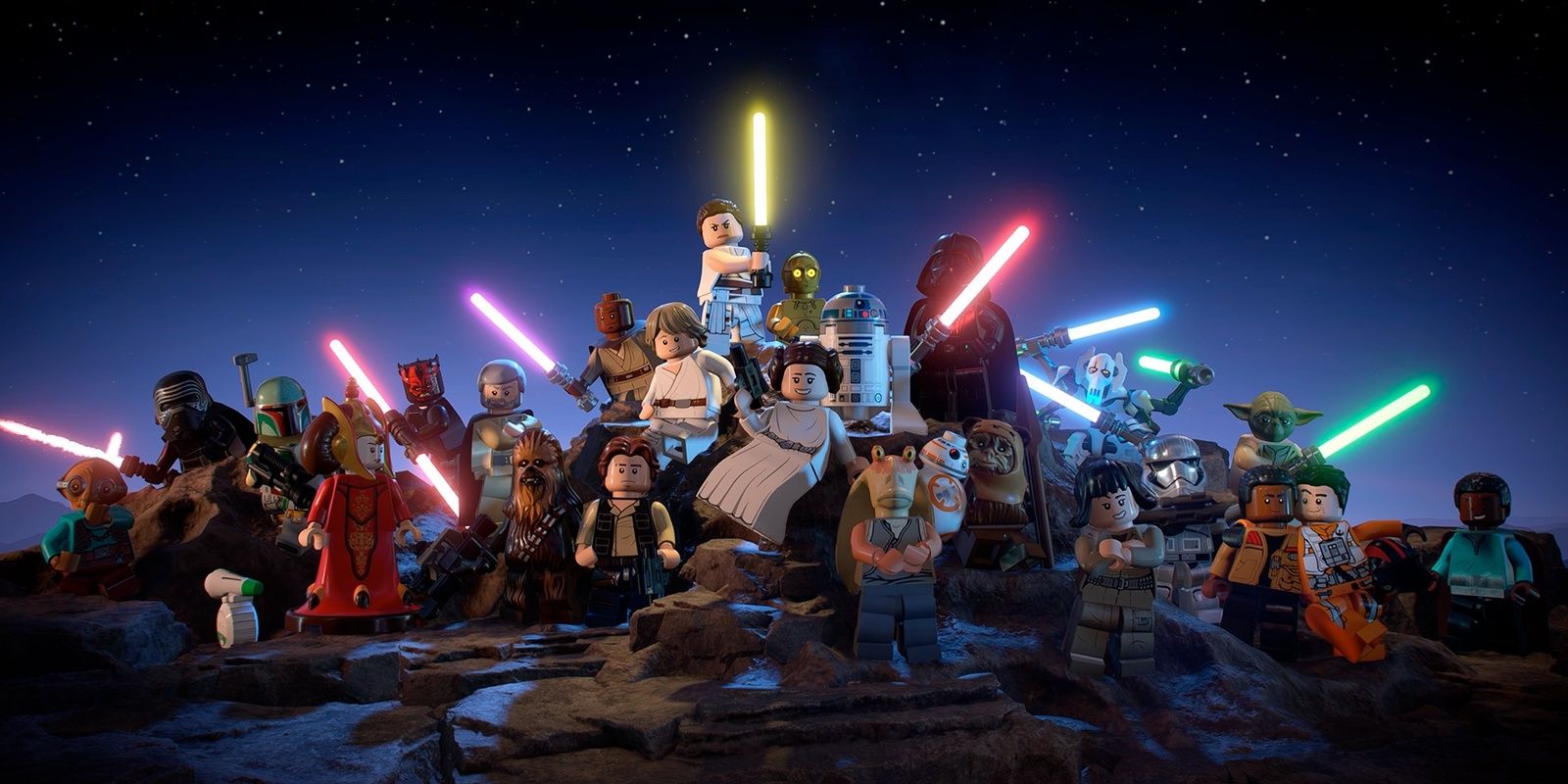 Star Wars Characters in Lego Star Wars The Skywalker Saga