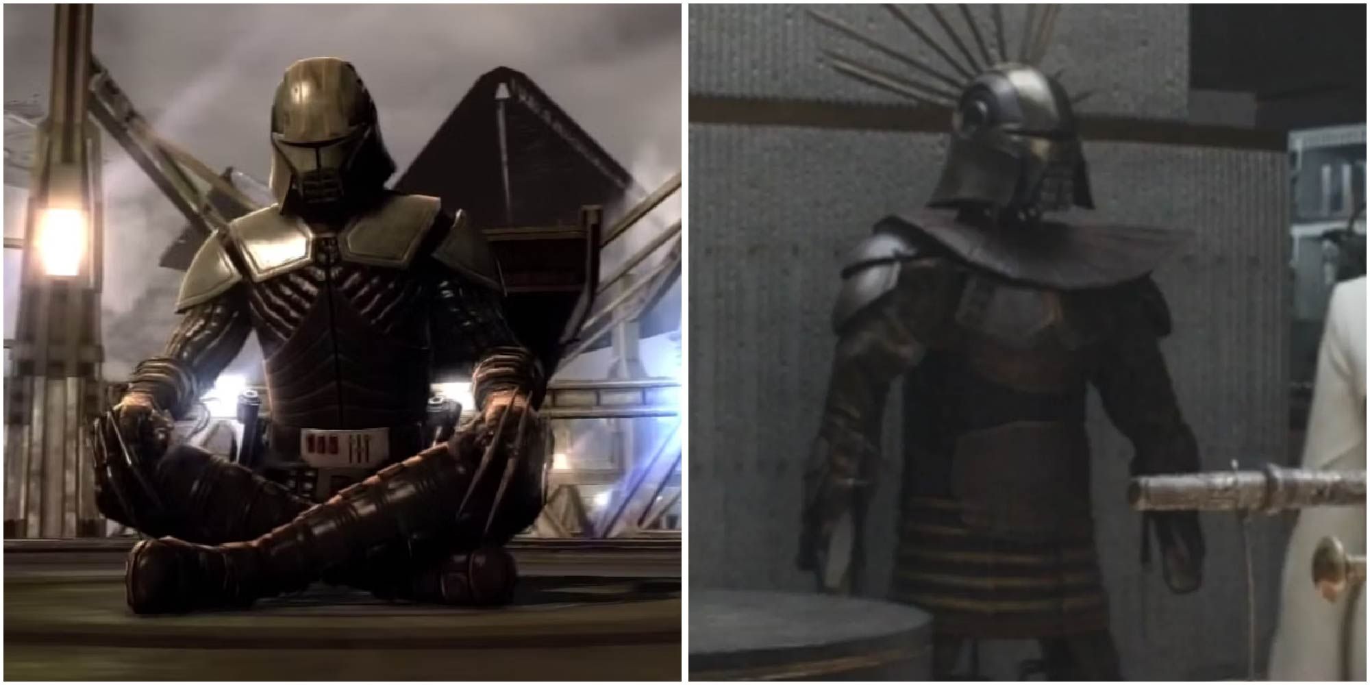 Starkiller, from the Force Unleashed series, and his helmet seen in Andor