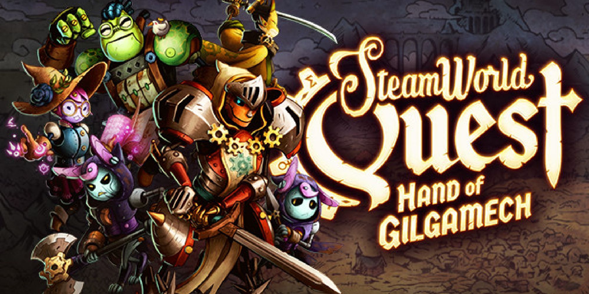 SteamWorld Quest Hand of Gilgamech promotional art