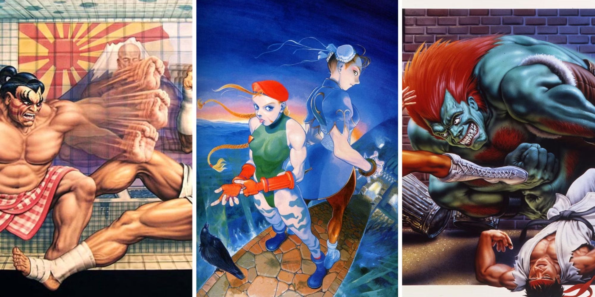 Similarities between Street Fighter 2 and World Heroes