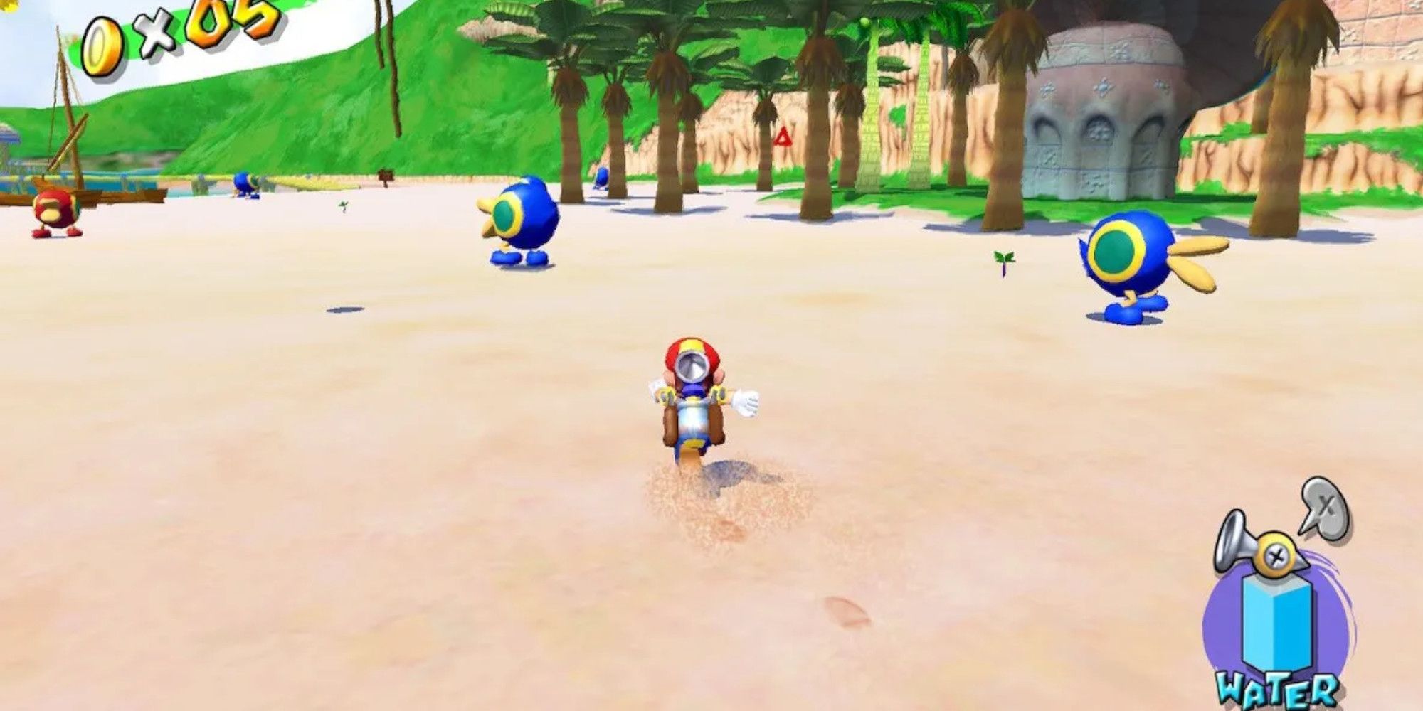 Mario in Super Mario Sunshine