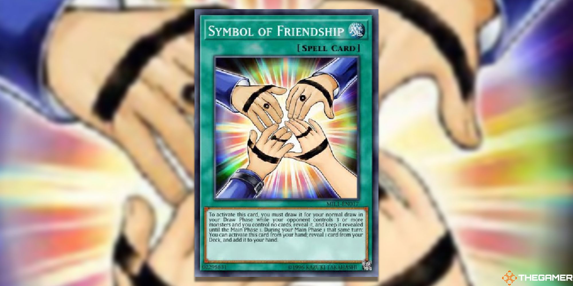 symbol of friendship yugioh card art
