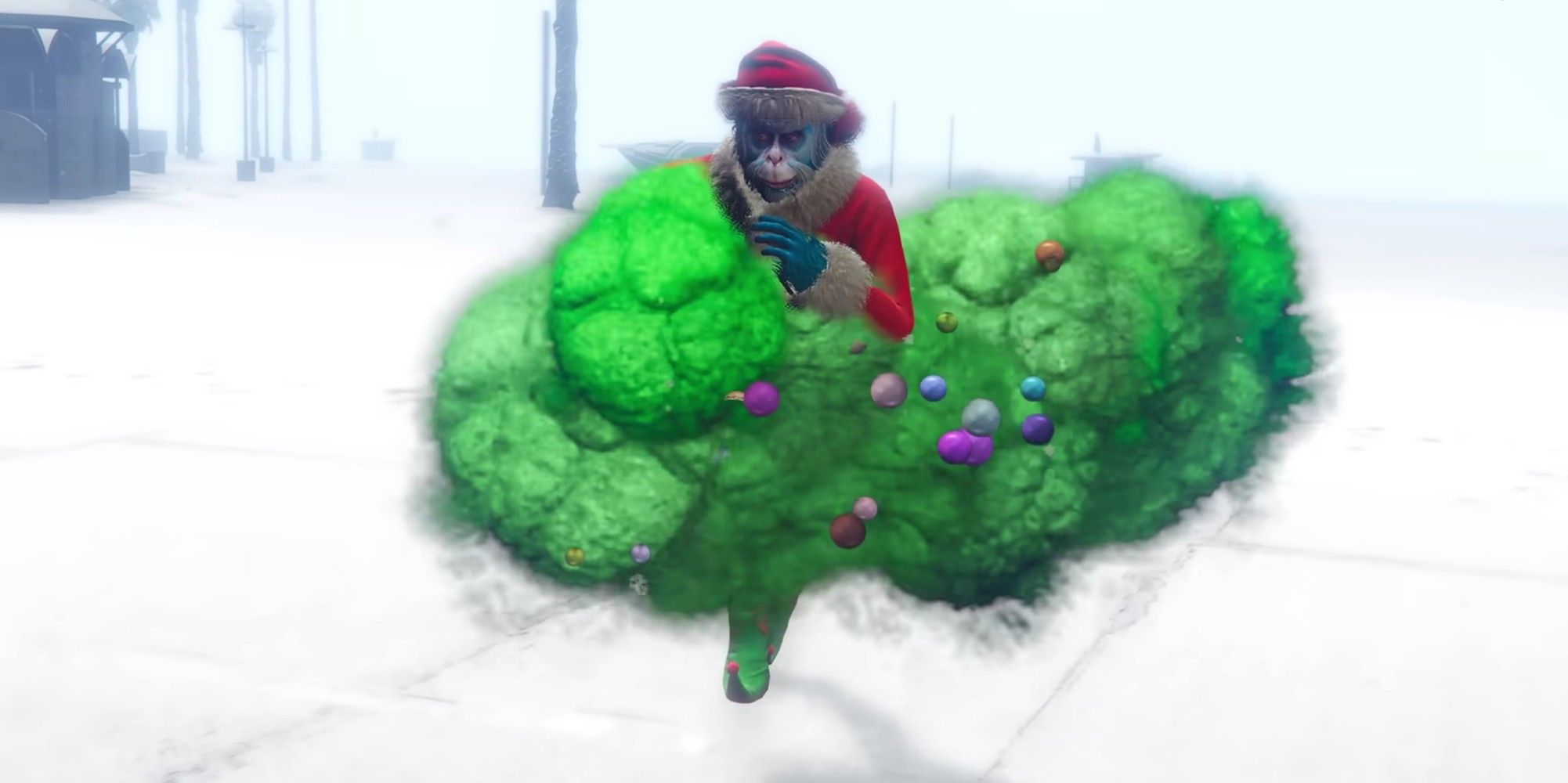 the gooch emerging from a cloud in gta online