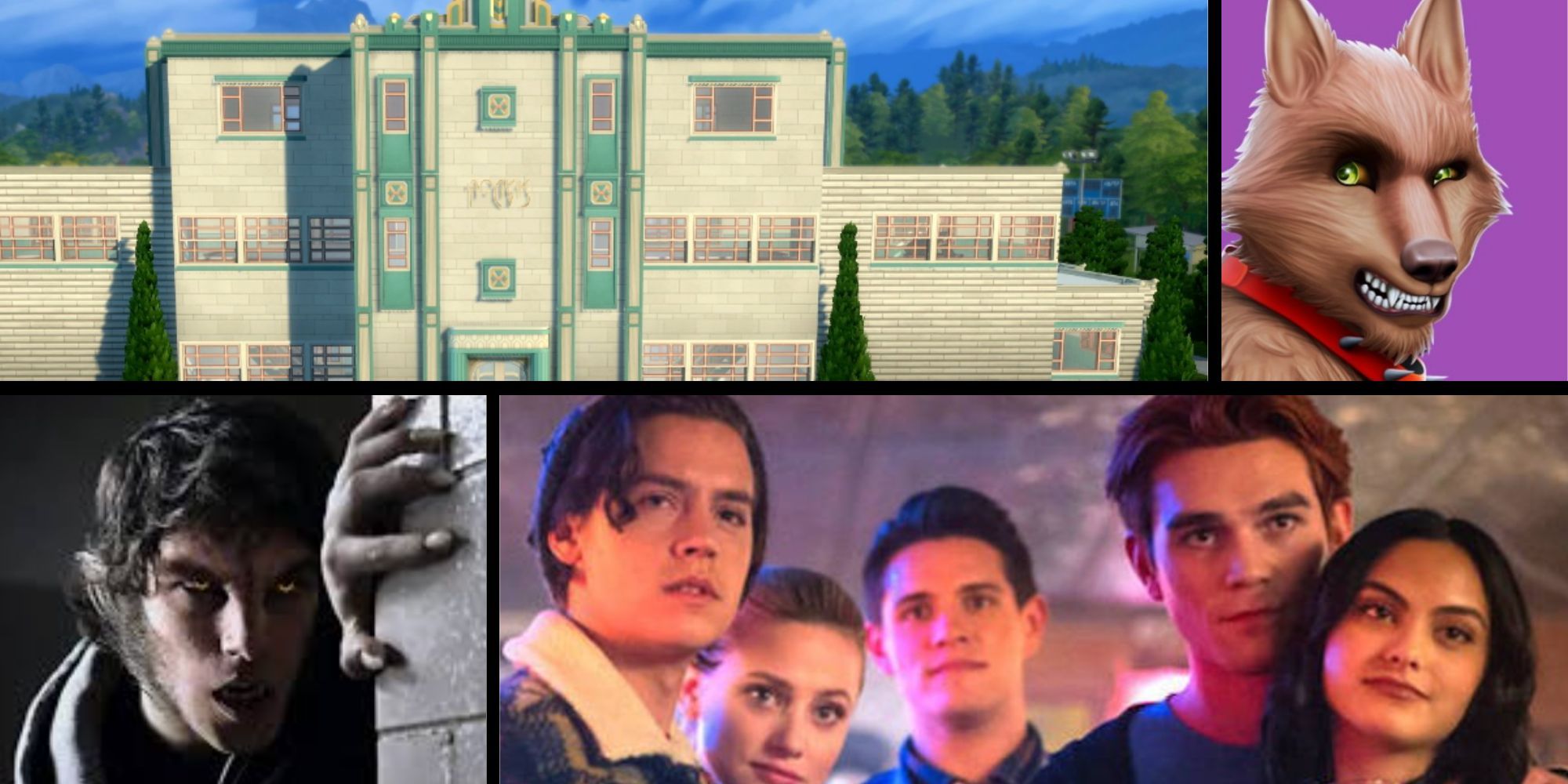The Sims 4 - High School Years Copperdale High School, Sims Teen Wolf, Teen Wolf TV Show, and Cast of Riverdale