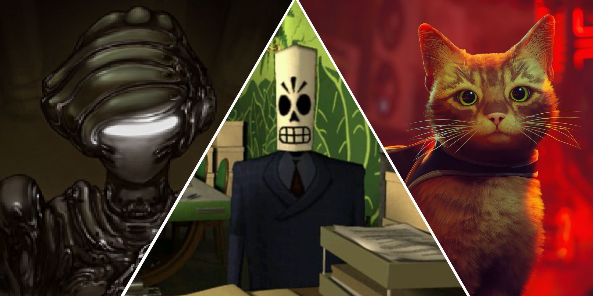 Primordia, Grim Fandango, Stray