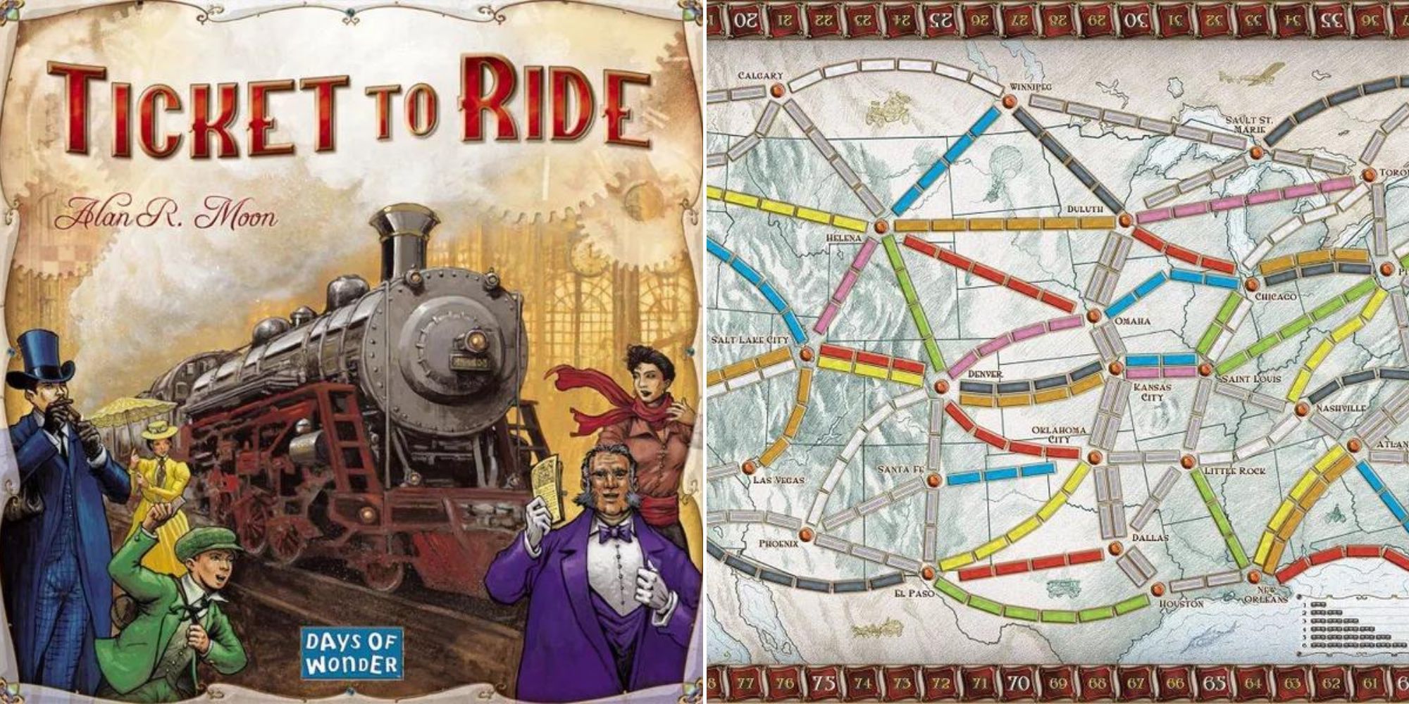 The Best Train Board Games