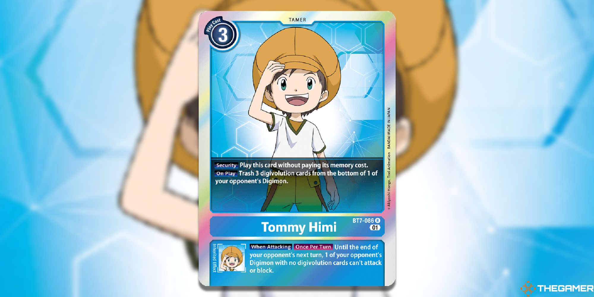 tommy himi bt07 next adventure digimon card game