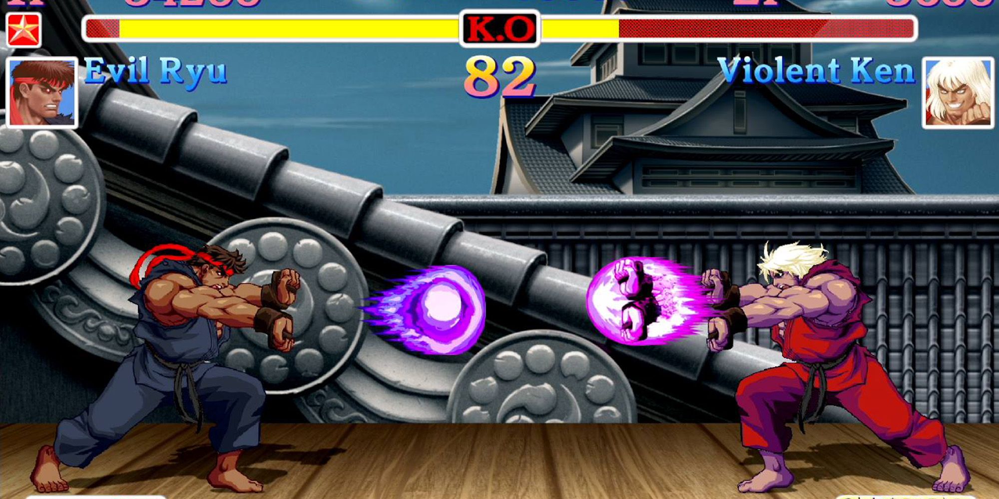 Ultra Street Fighter 2 Evil Ryu vs Violent Ken