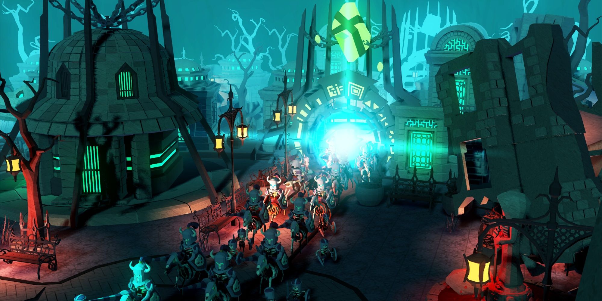 Undead Horde 2: Necropolis -Undead Minions Pouring Through A Summon Gate