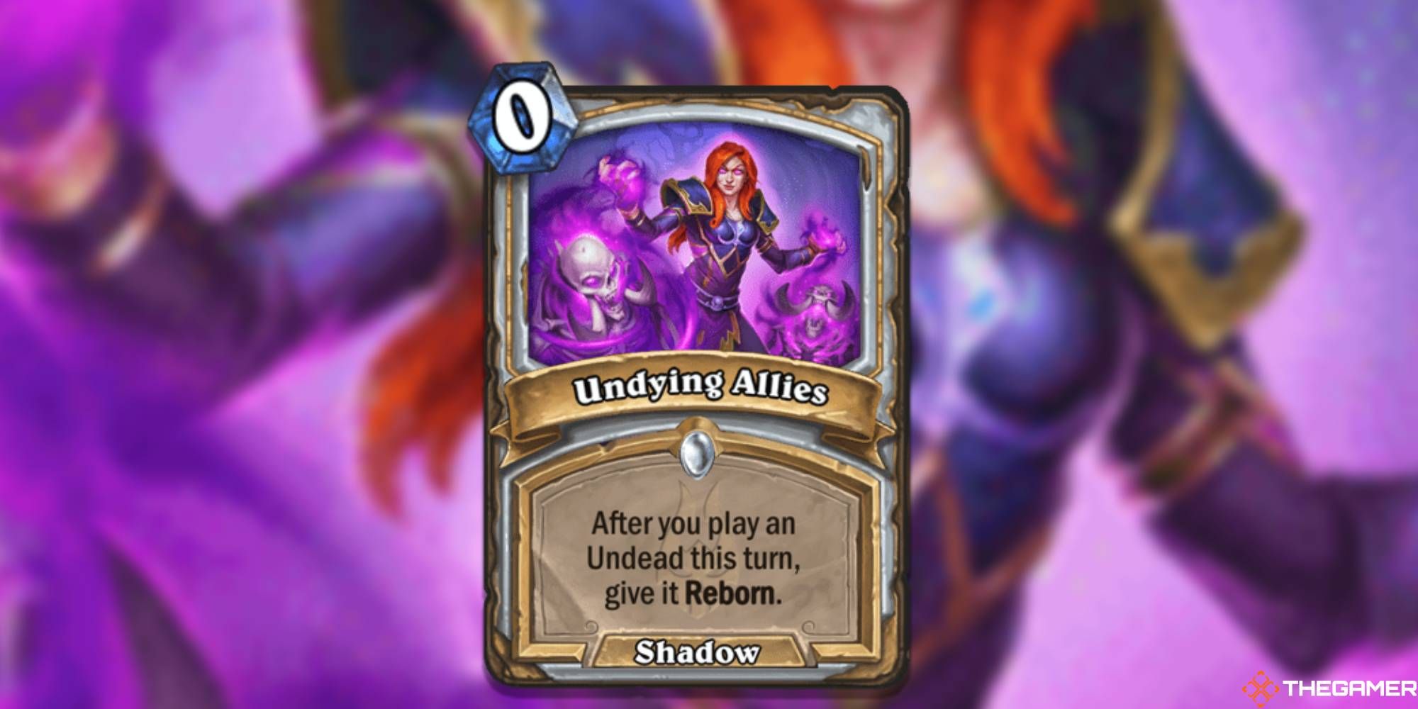 Undying Allies Hearthstone March of the Lich King