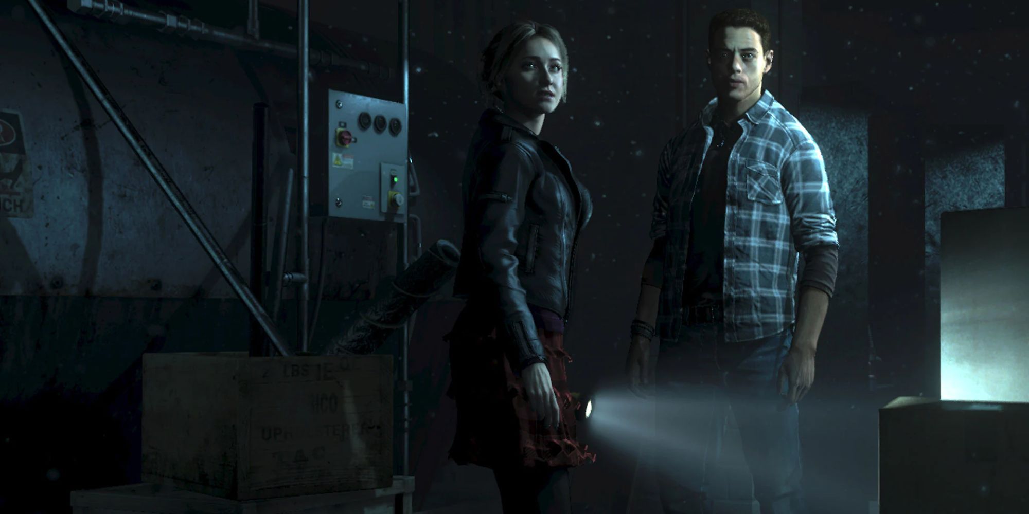 Until Dawn characters in the dark