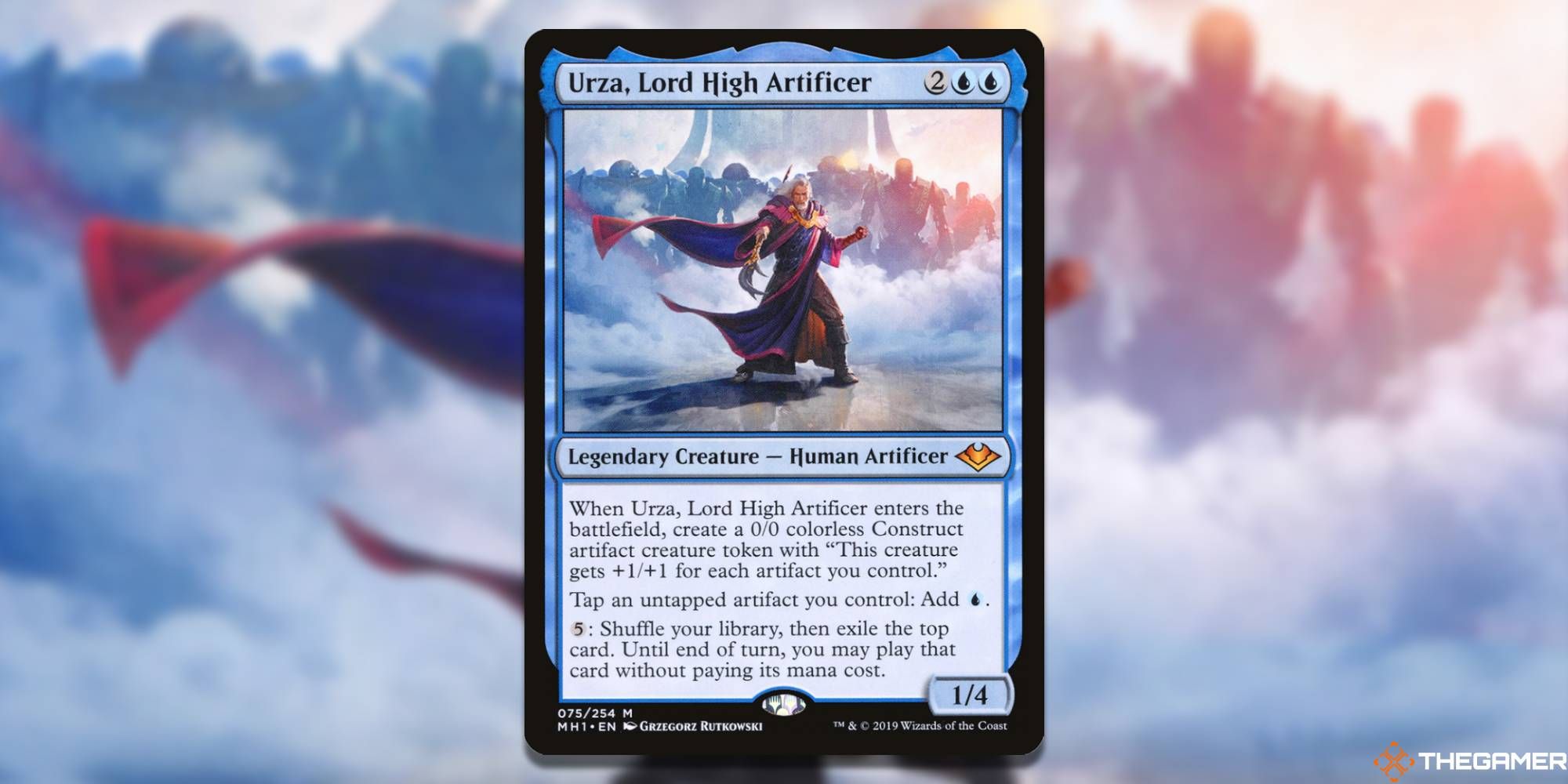 Urza, Lord High Officer by Rutkowski - MTG Commanders DMR